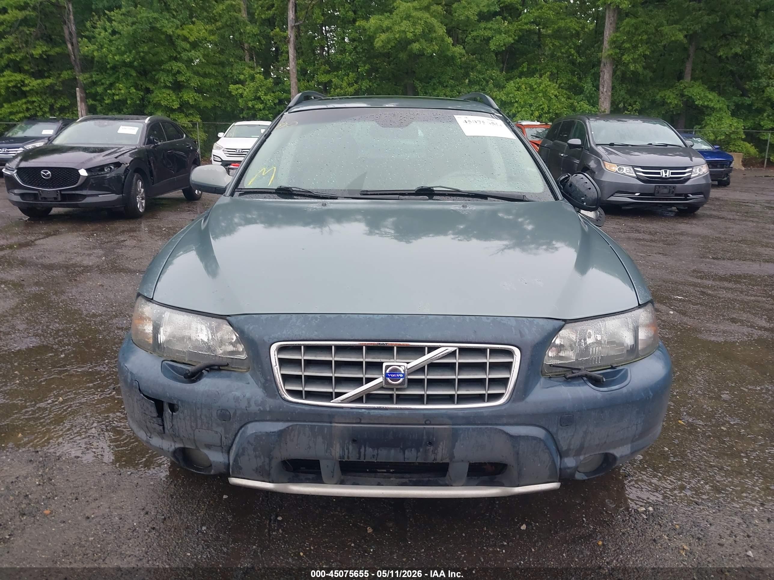 2003 Volvo Xc70 2.5t Blue vin: YV1SZ59H831095131