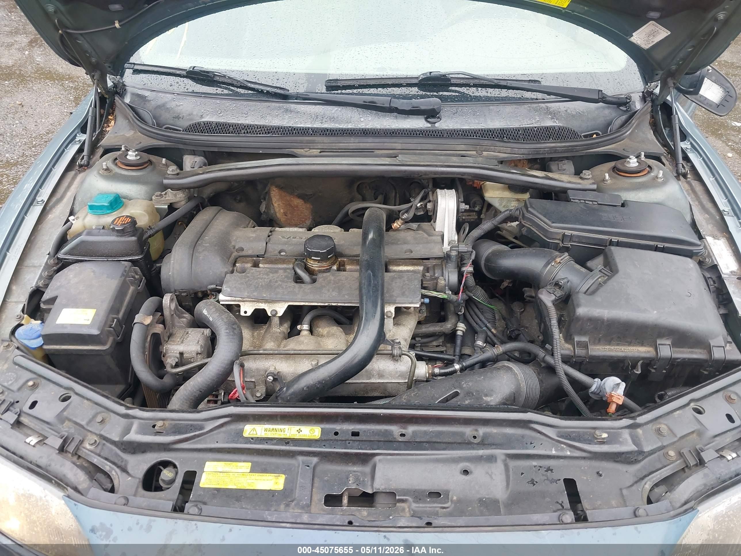 2003 Volvo Xc70 2.5t Blue vin: YV1SZ59H831095131