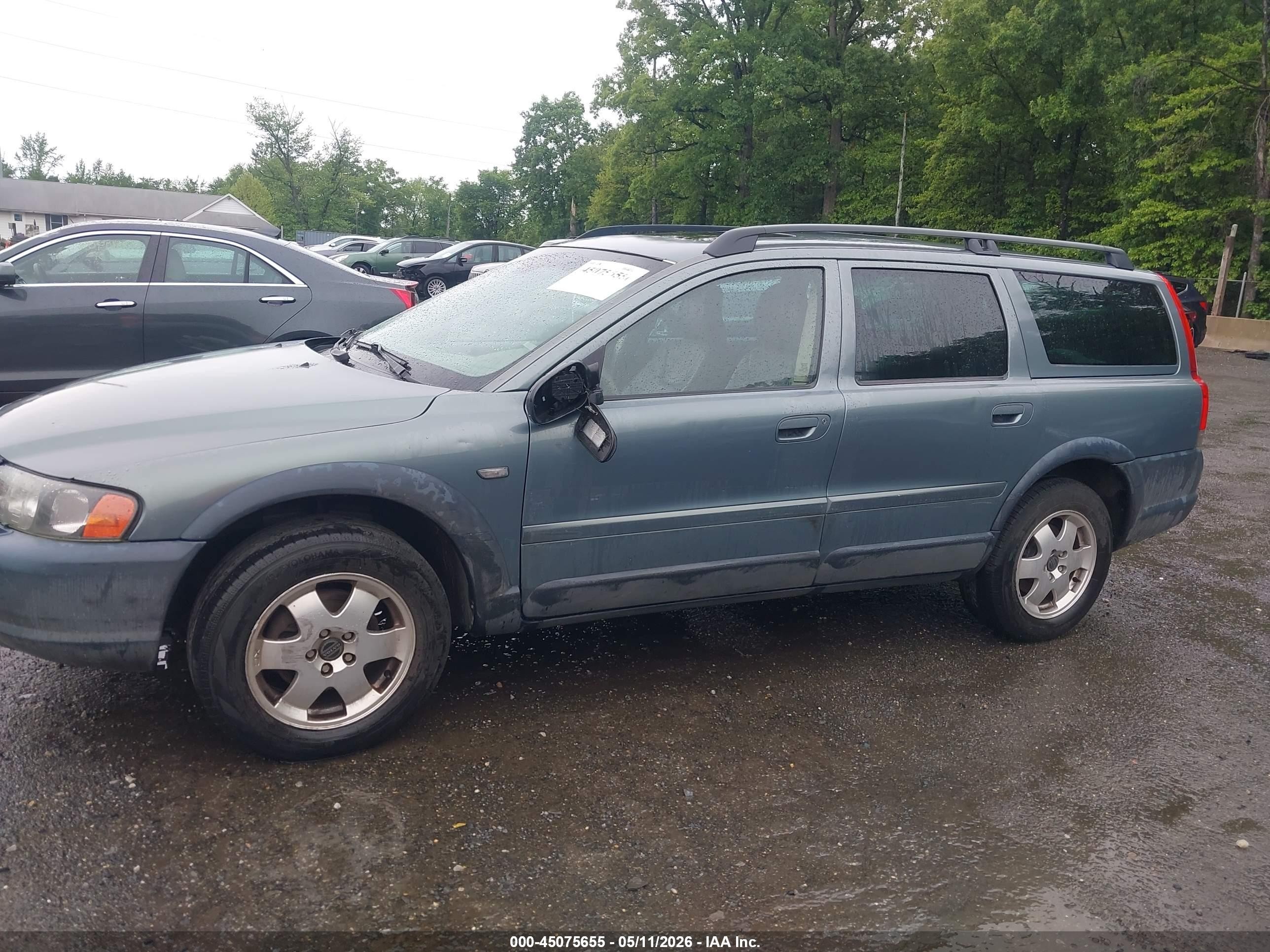 2003 Volvo Xc70 2.5t Blue vin: YV1SZ59H831095131