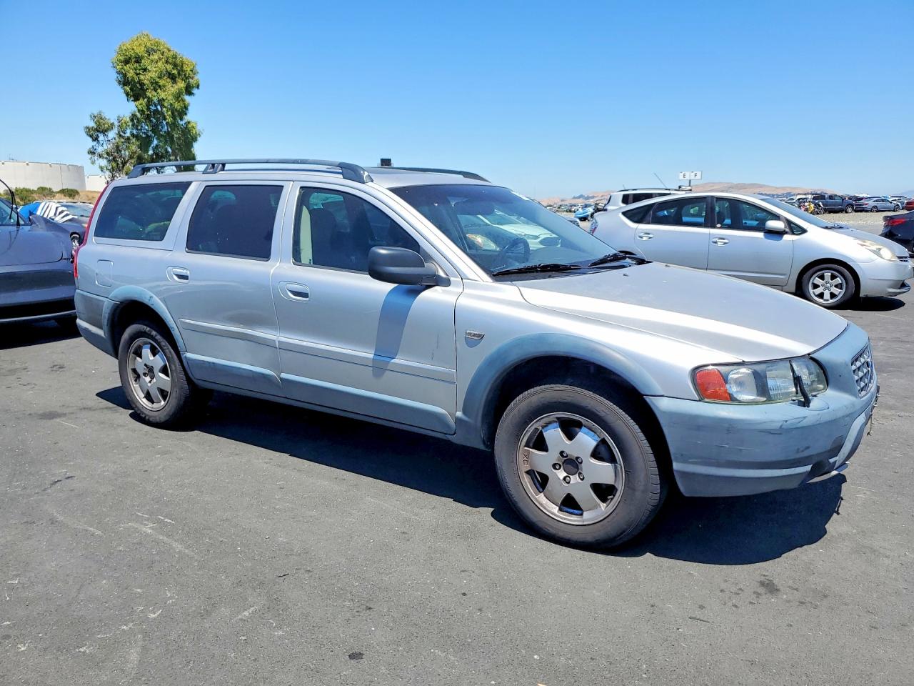 2003 Volvo Xc70 Silver vin: YV1SZ59H831102515