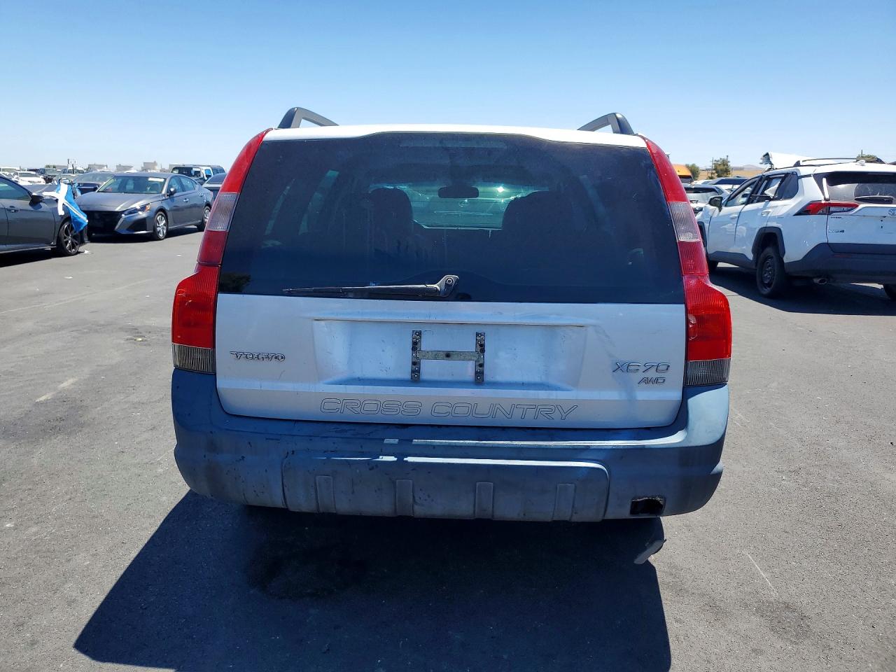 2003 Volvo Xc70 Silver vin: YV1SZ59H831102515