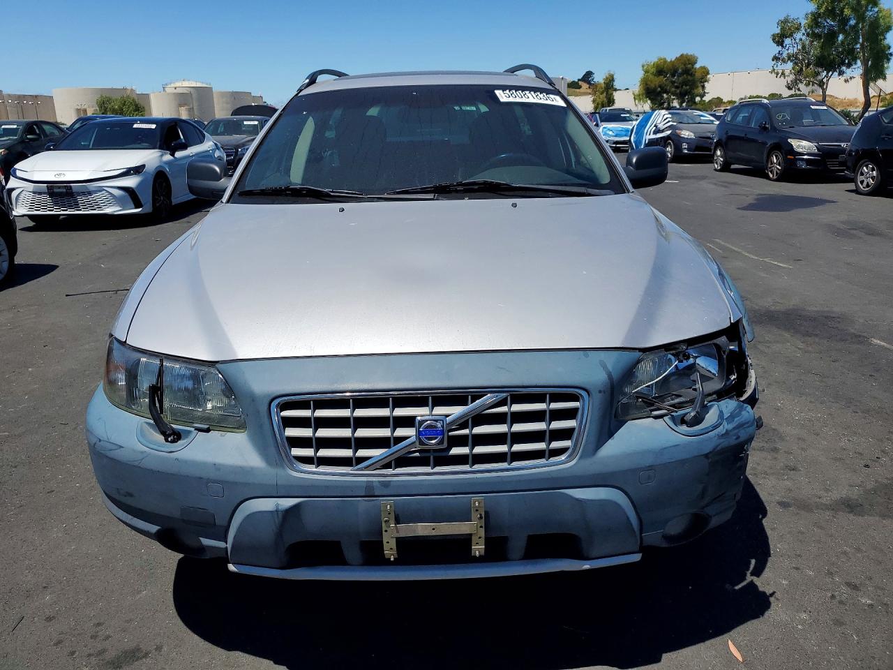 2003 Volvo Xc70 Silver vin: YV1SZ59H831102515