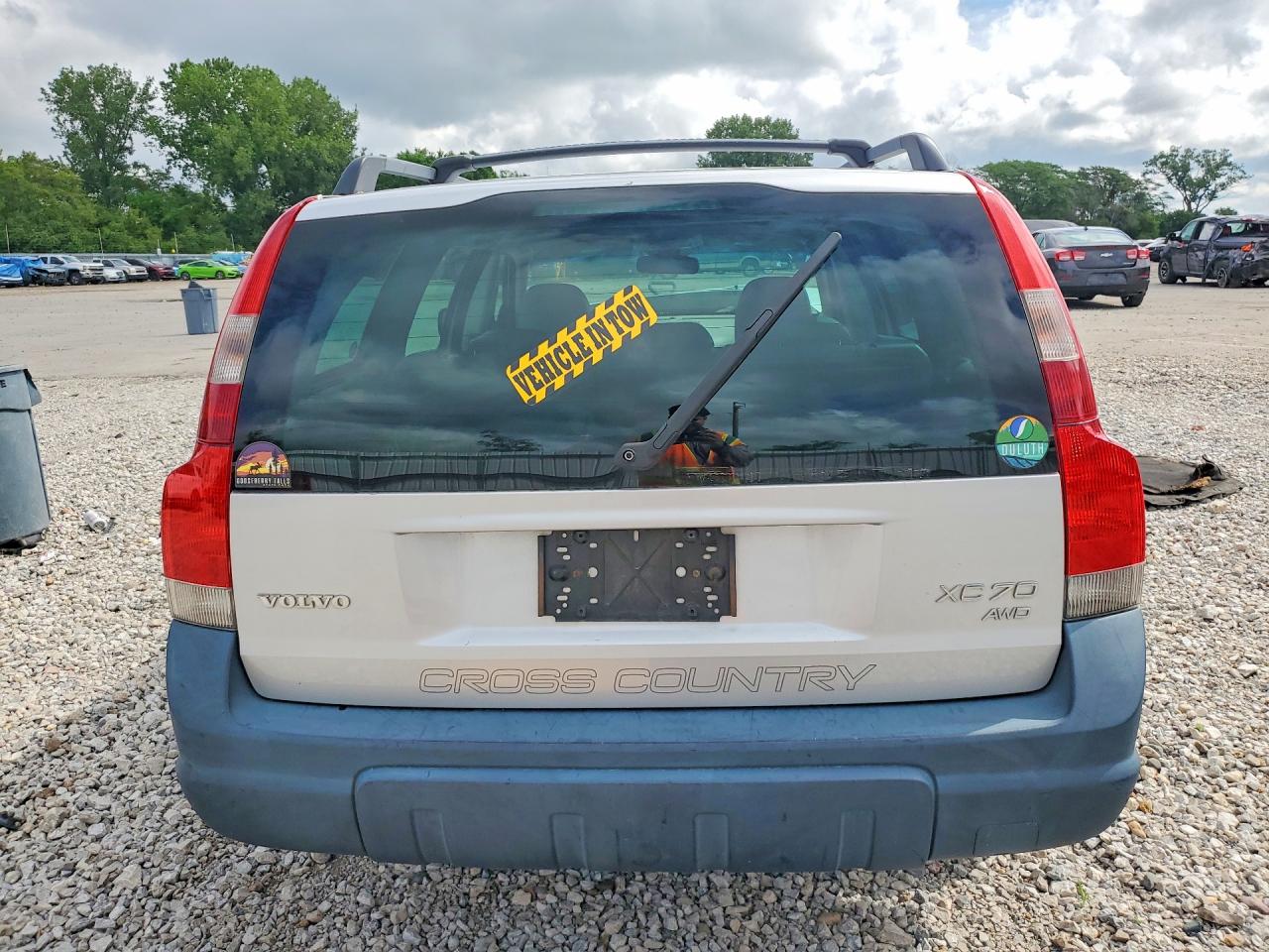 2004 Volvo Xc70 Silver vin: YV1SZ59H841159217