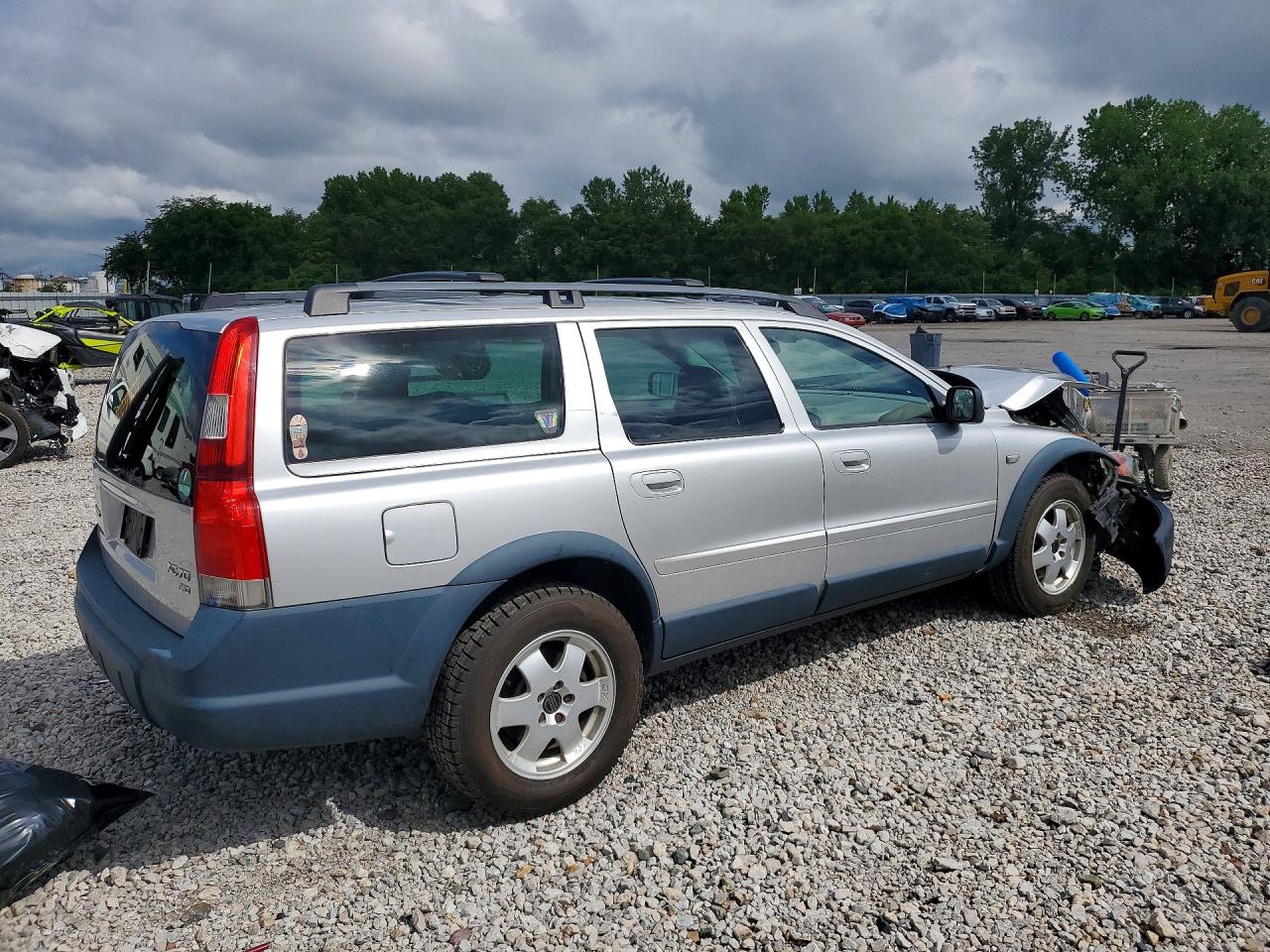 2004 Volvo Xc70 Silver vin: YV1SZ59H841159217