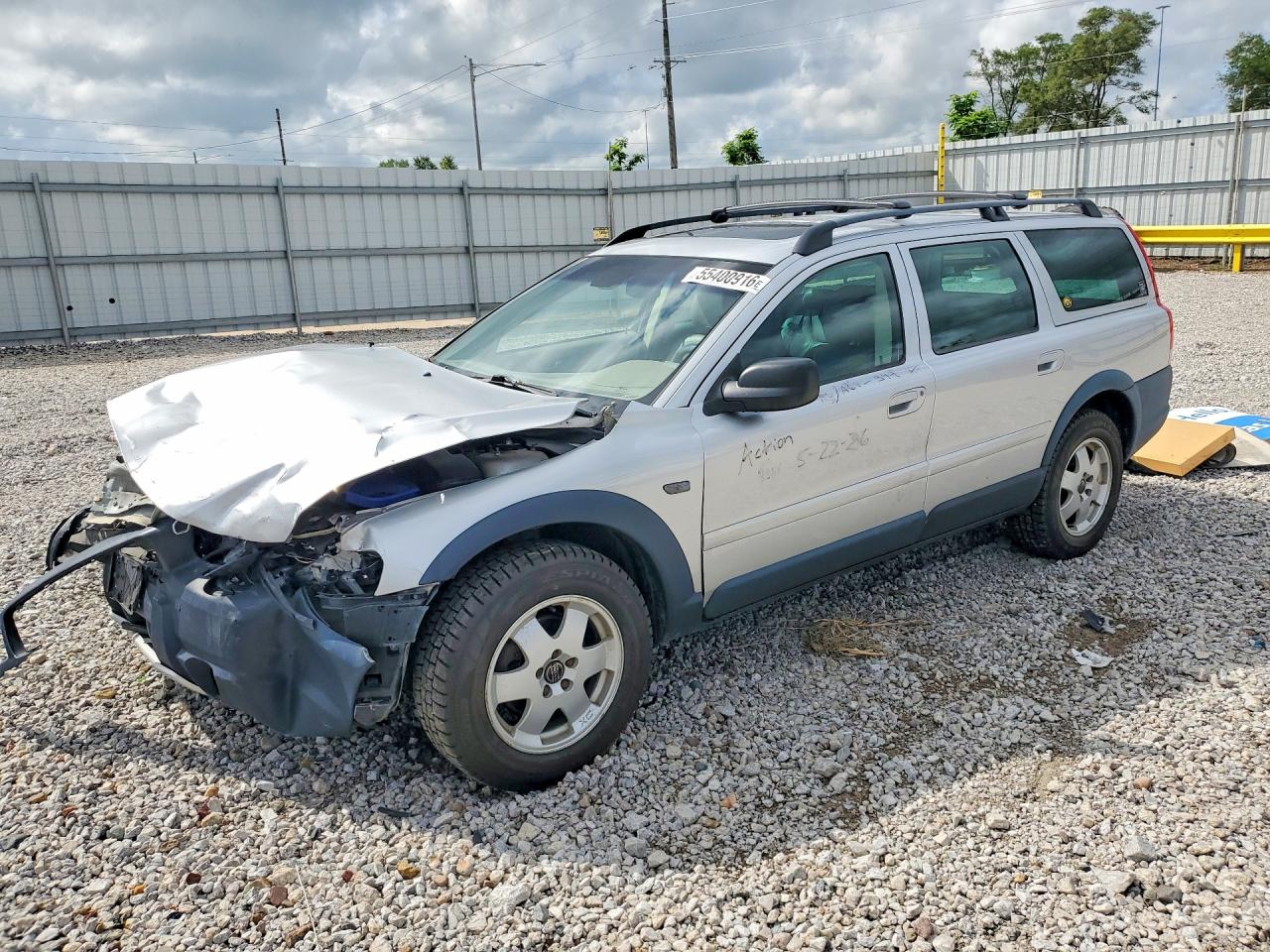 2004 Volvo Xc70 Silver vin: YV1SZ59H841159217