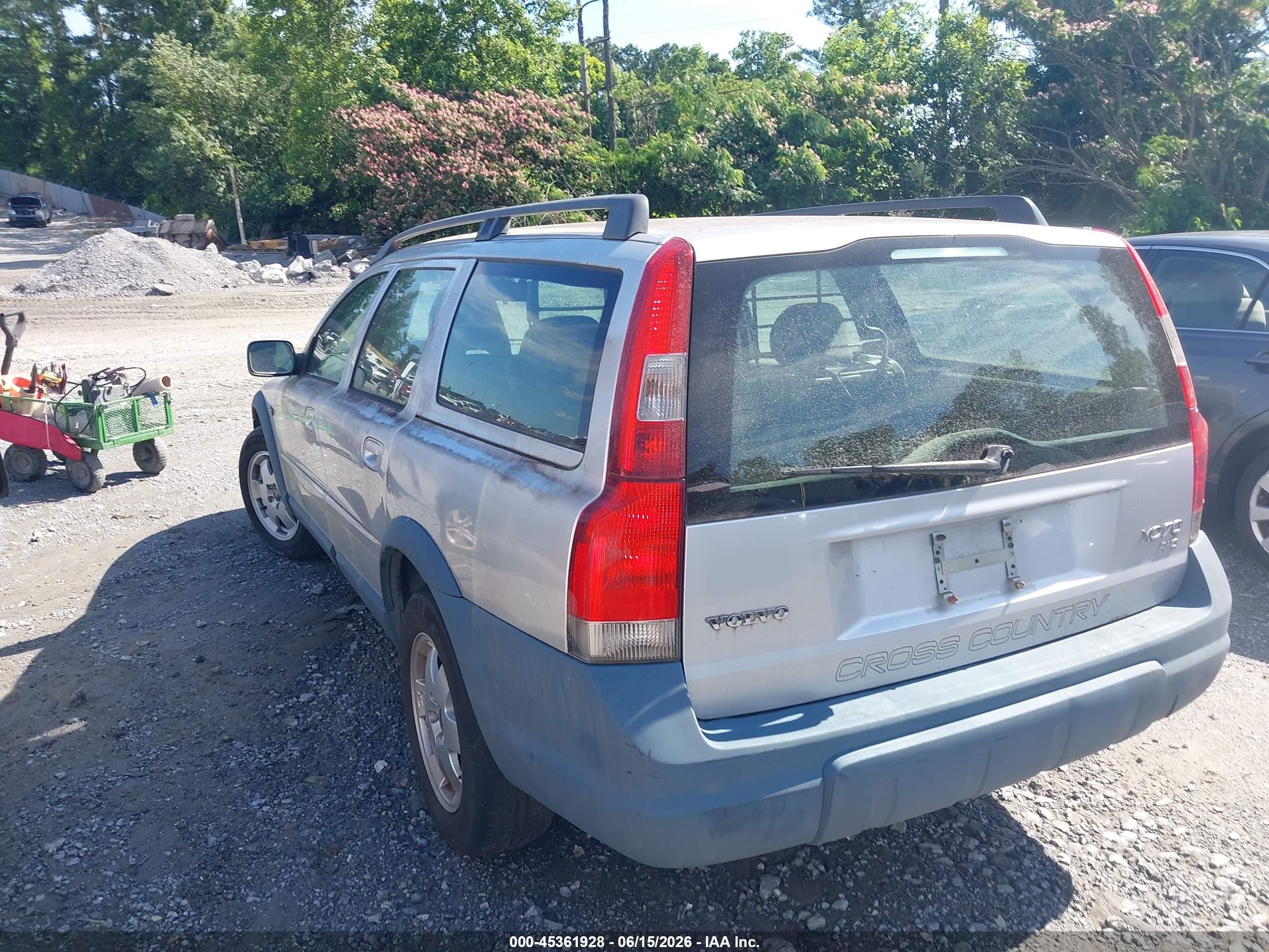2003 Volvo Xc70 2.5t Silver vin: YV1SZ59H931102068
