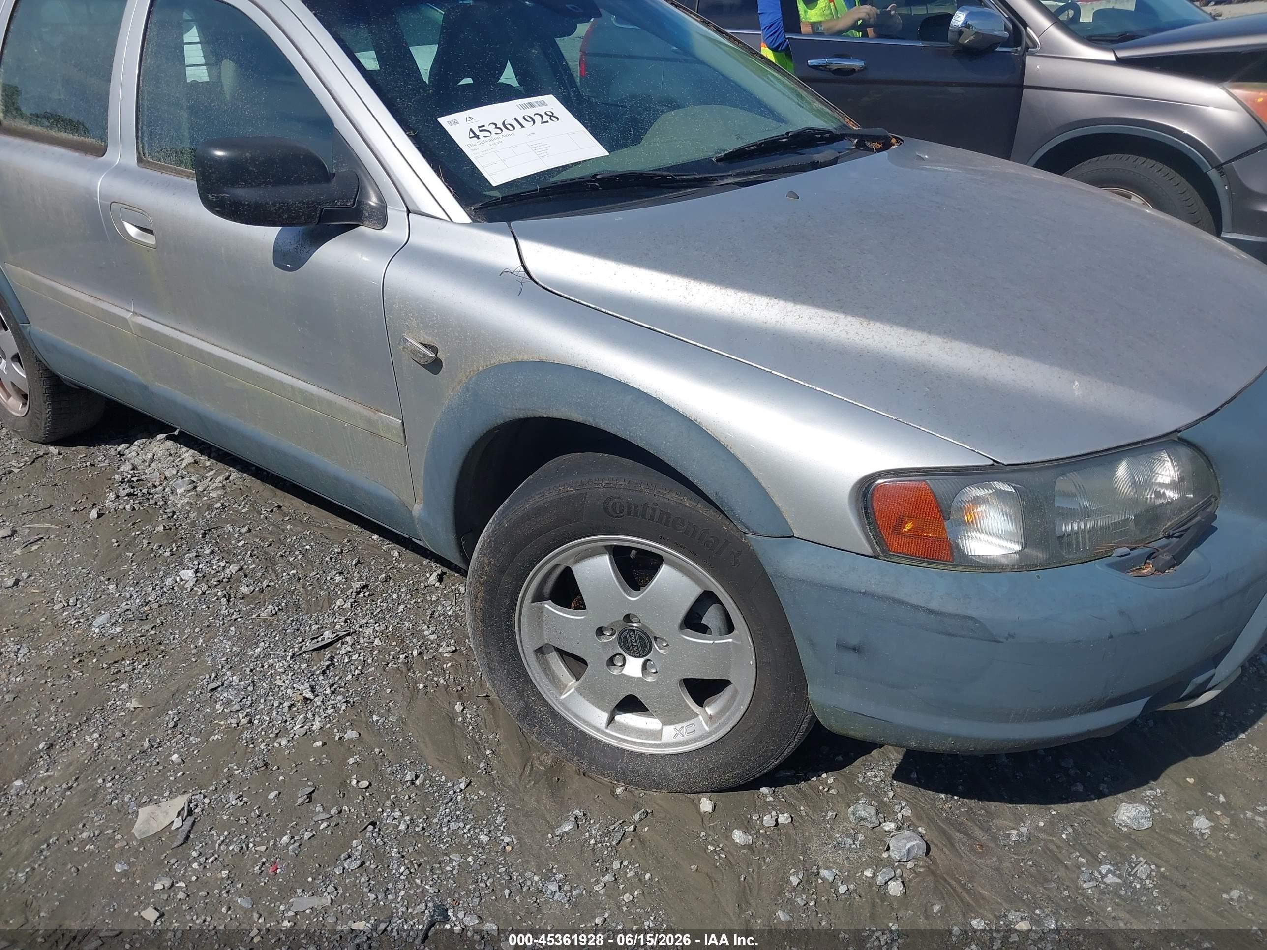 2003 Volvo Xc70 2.5t Silver vin: YV1SZ59H931102068