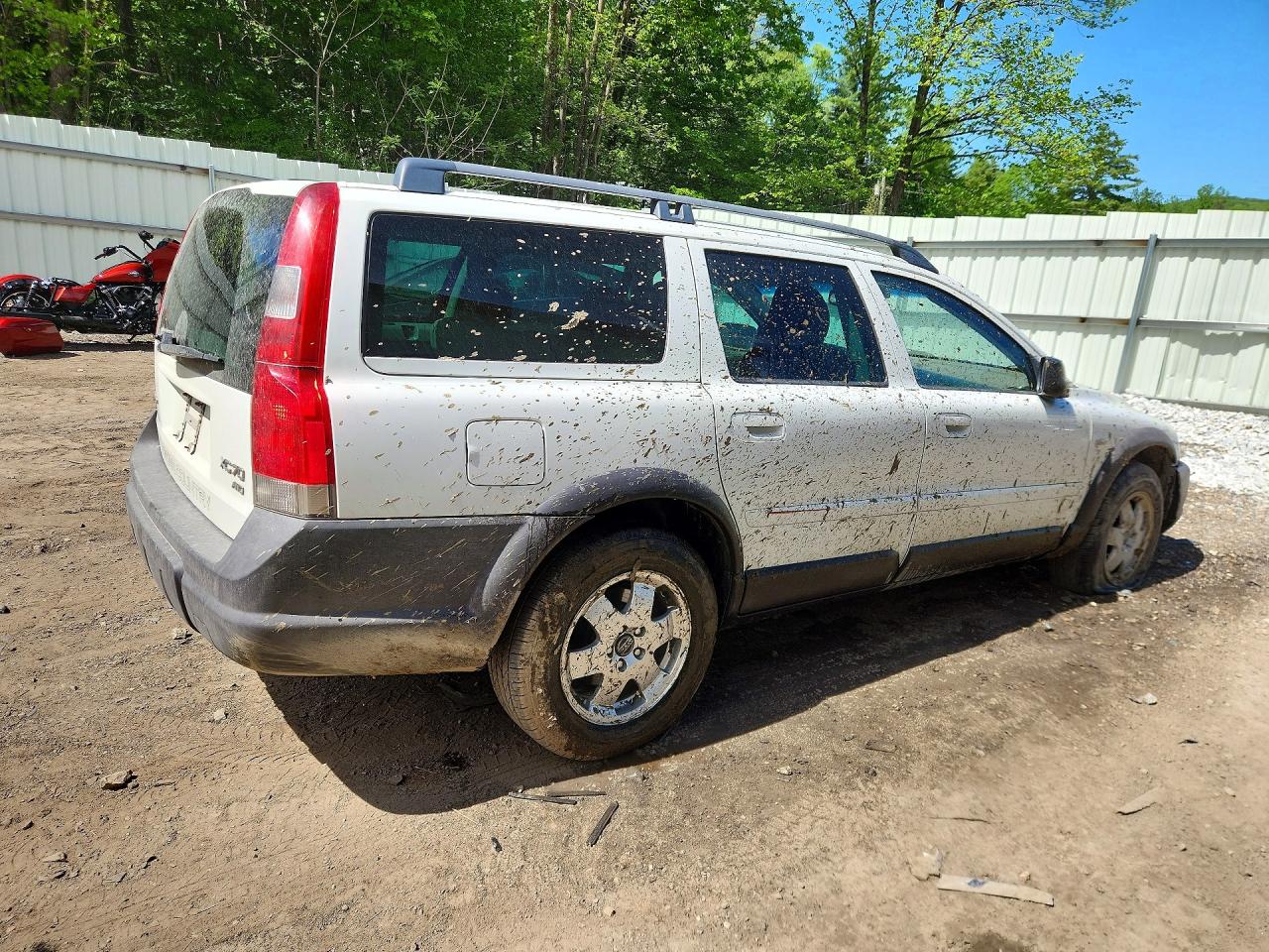 2004 Volvo Xc70 White vin: YV1SZ59H941141325