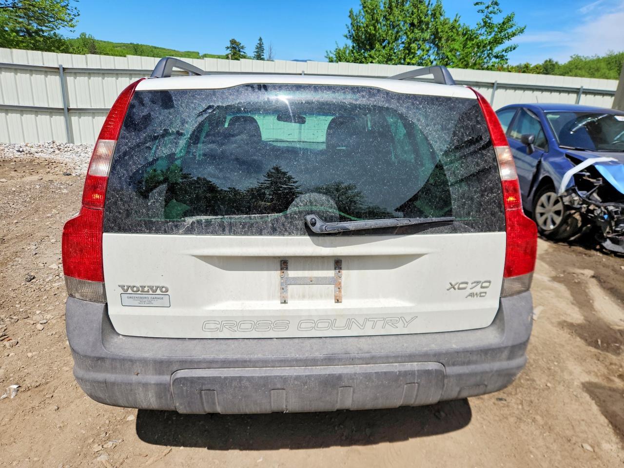 2004 Volvo Xc70 White vin: YV1SZ59H941141325