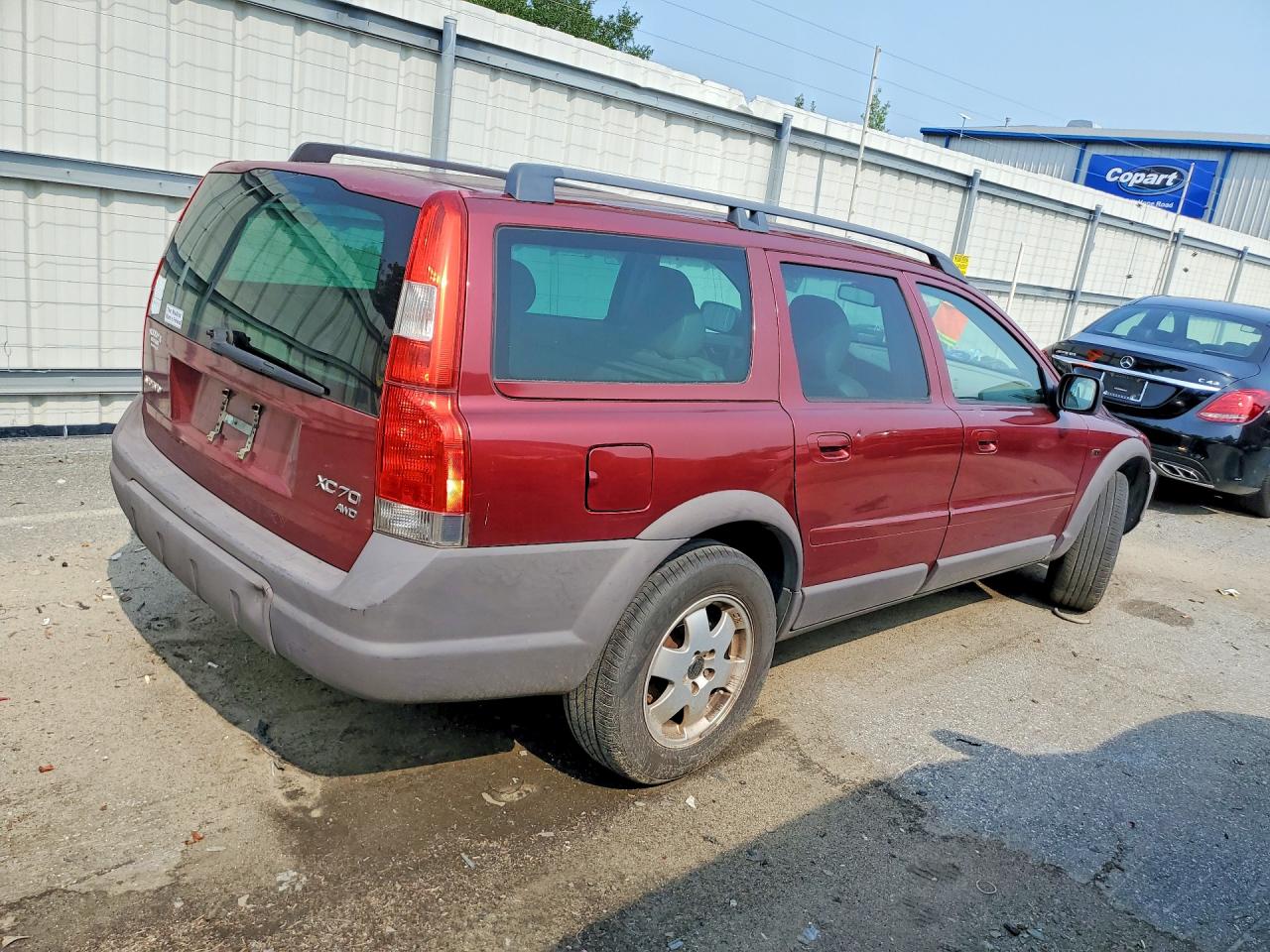 2004 Volvo Xc70 Maroon vin: YV1SZ59HX41129958