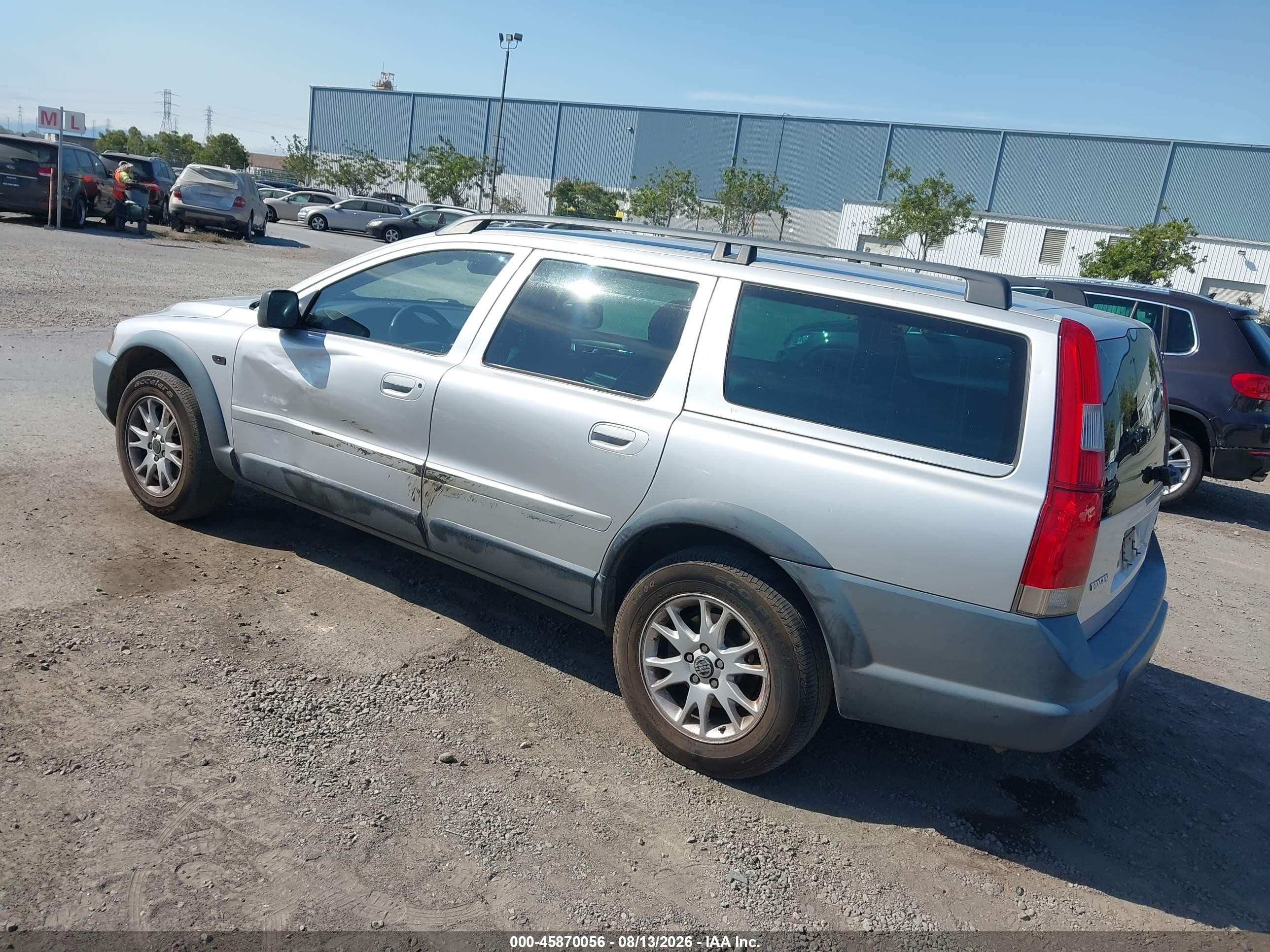 2004 Volvo Xc70 2.5t Silver vin: YV1SZ59HX41137347