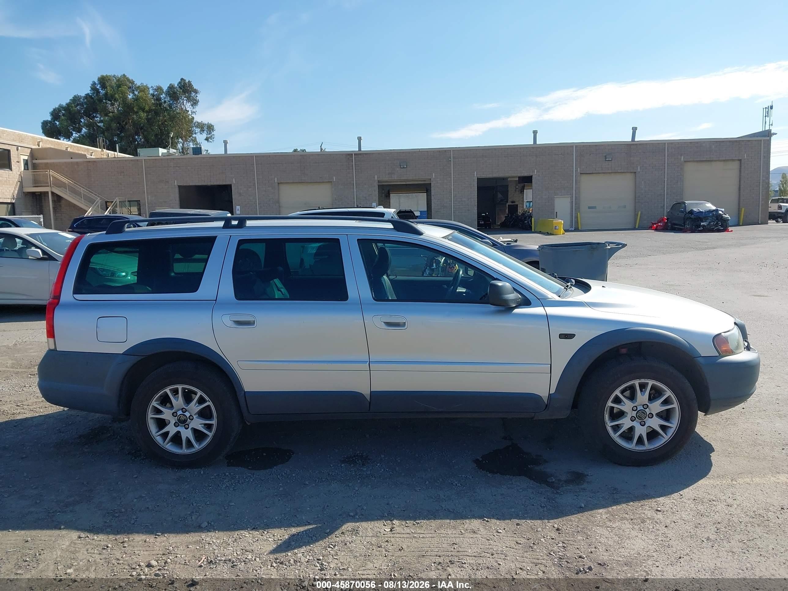 2004 Volvo Xc70 2.5t Silver vin: YV1SZ59HX41137347