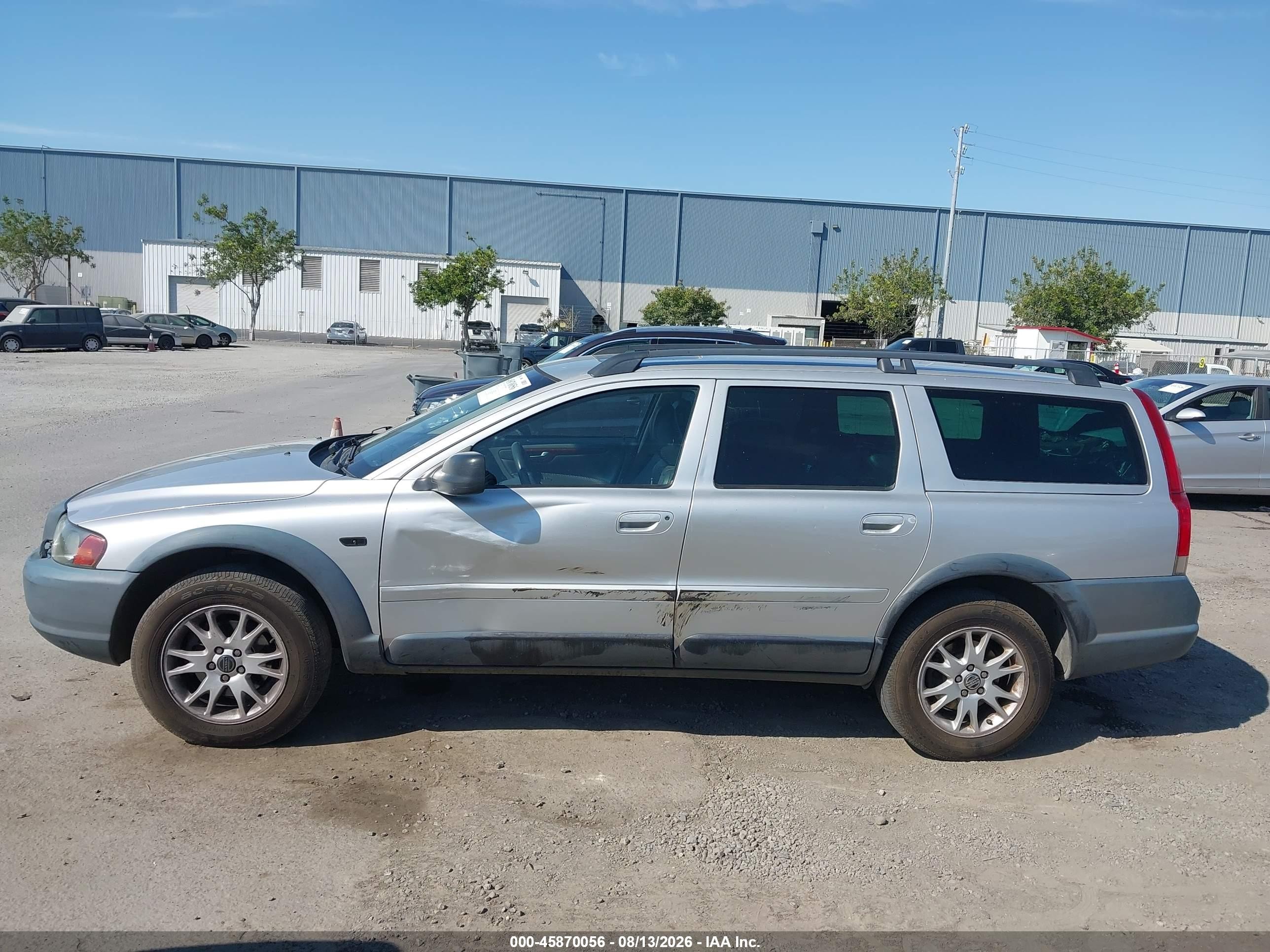2004 Volvo Xc70 2.5t Silver vin: YV1SZ59HX41137347