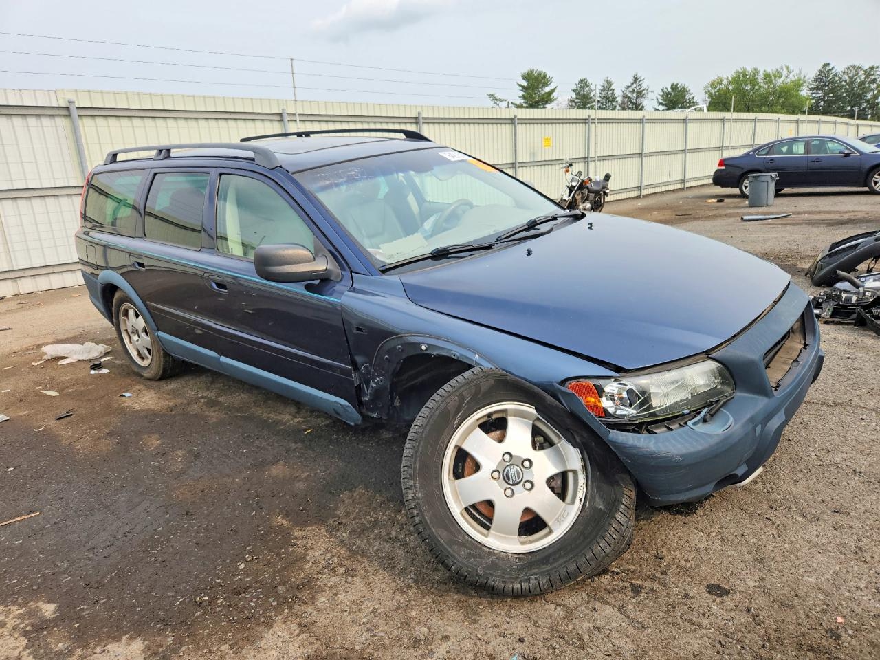 2004 Volvo Xc70 Blue vin: YV1SZ59HX41139714