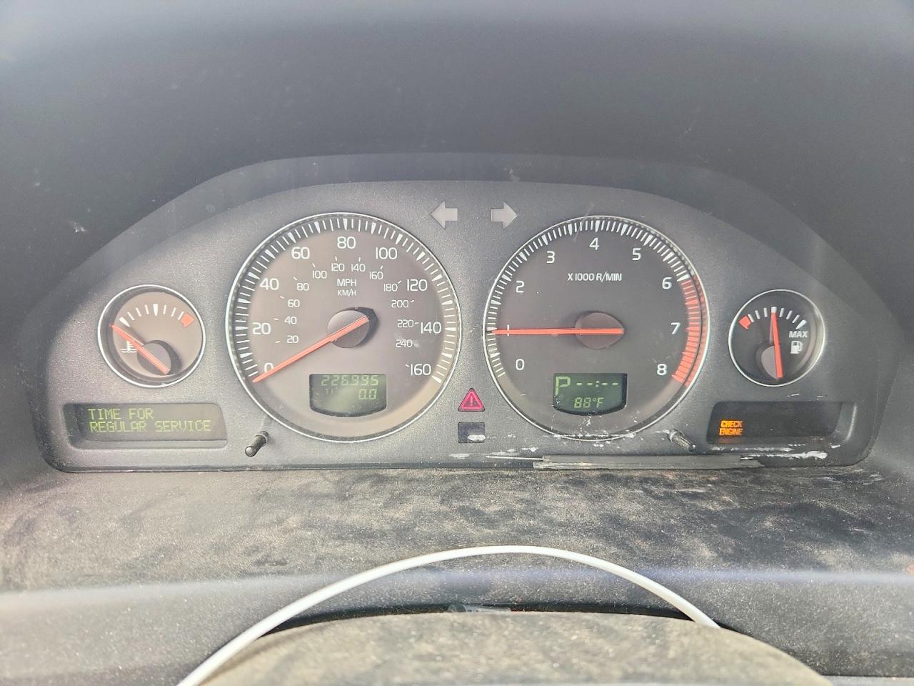 2004 Volvo Xc70 Blue vin: YV1SZ59HX41155993