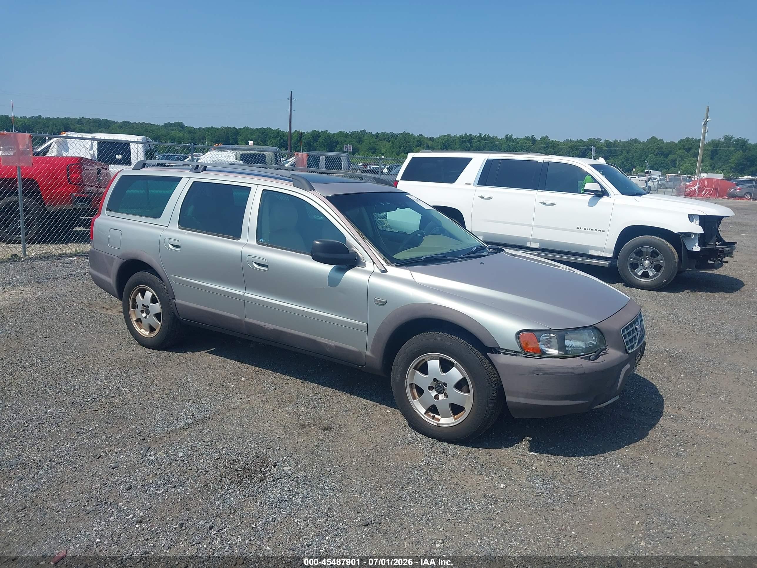 2004 Volvo Xc70 2.5t Silver vin: YV1SZ59HX41161129