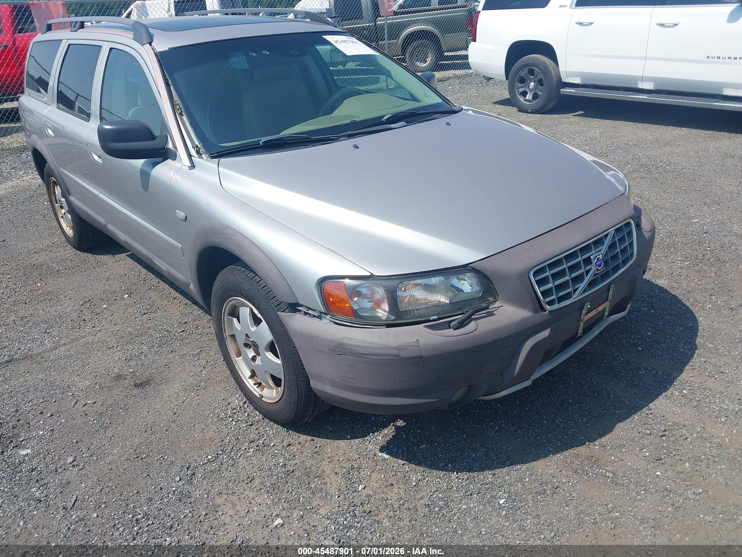 2004 Volvo Xc70 2.5t Silver vin: YV1SZ59HX41161129