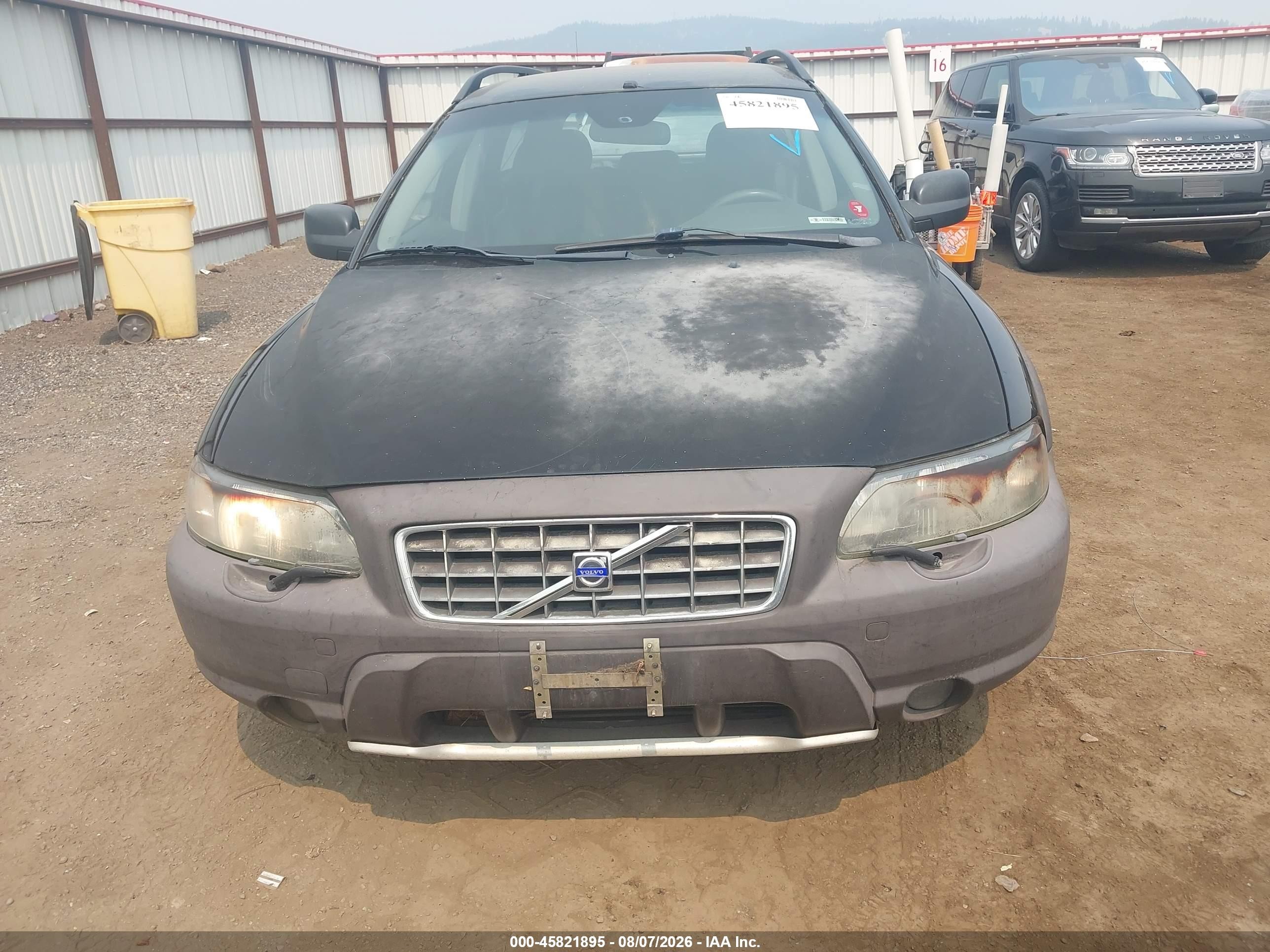 2004 Volvo Xc70 2.5t Black vin: YV1SZ59HX41167321