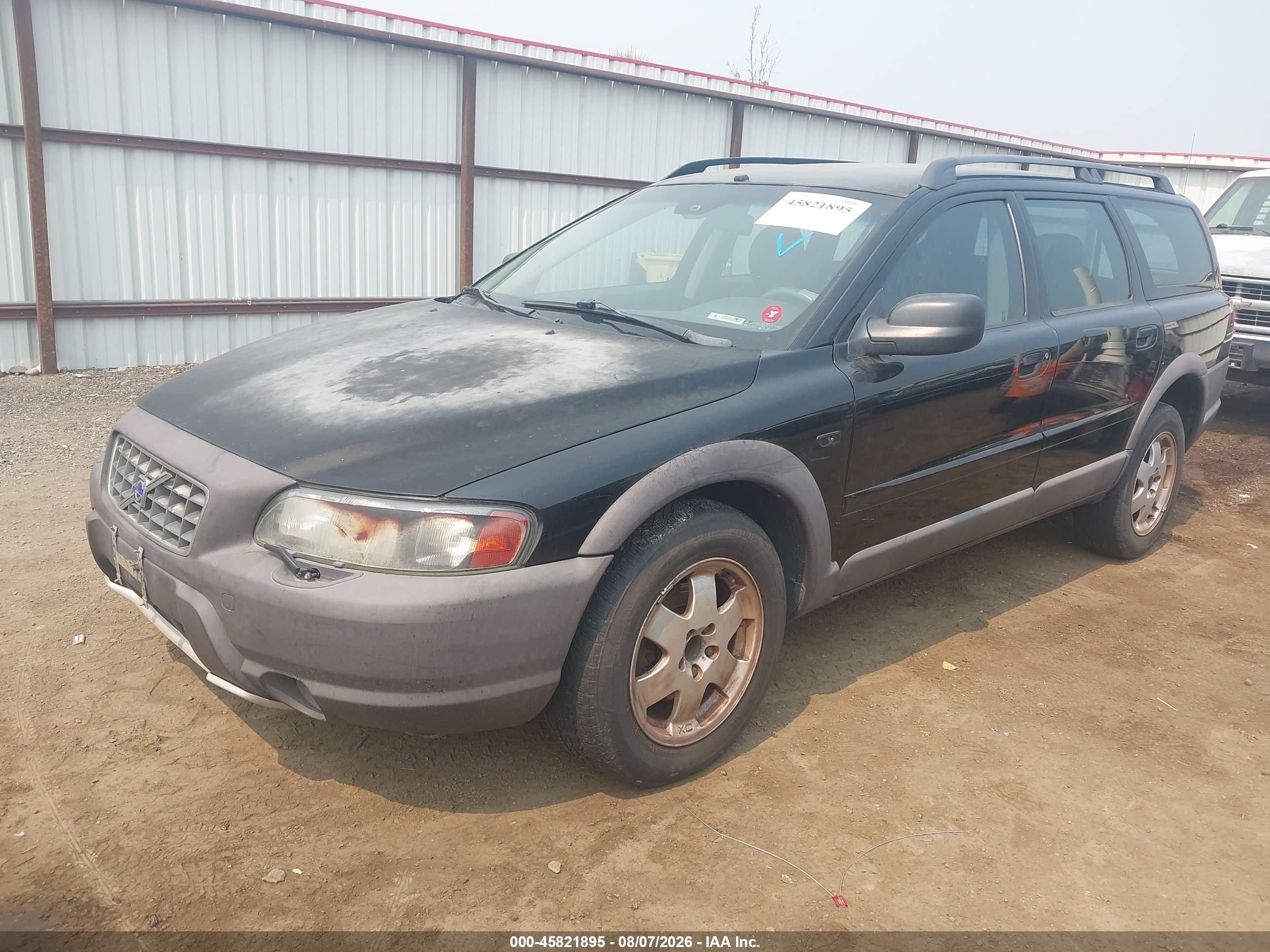 2004 Volvo Xc70 2.5t Black vin: YV1SZ59HX41167321