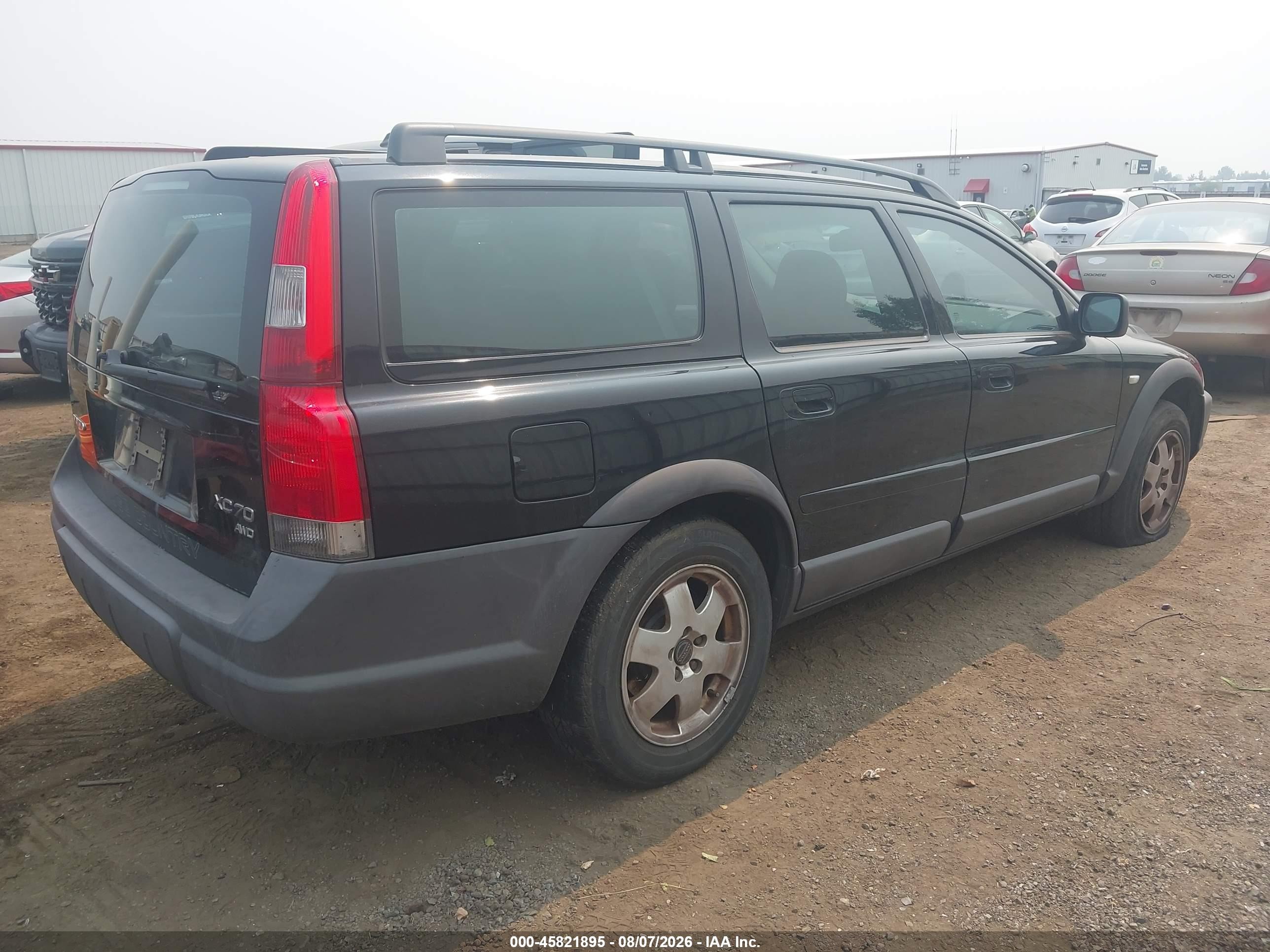 2004 Volvo Xc70 2.5t Black vin: YV1SZ59HX41167321