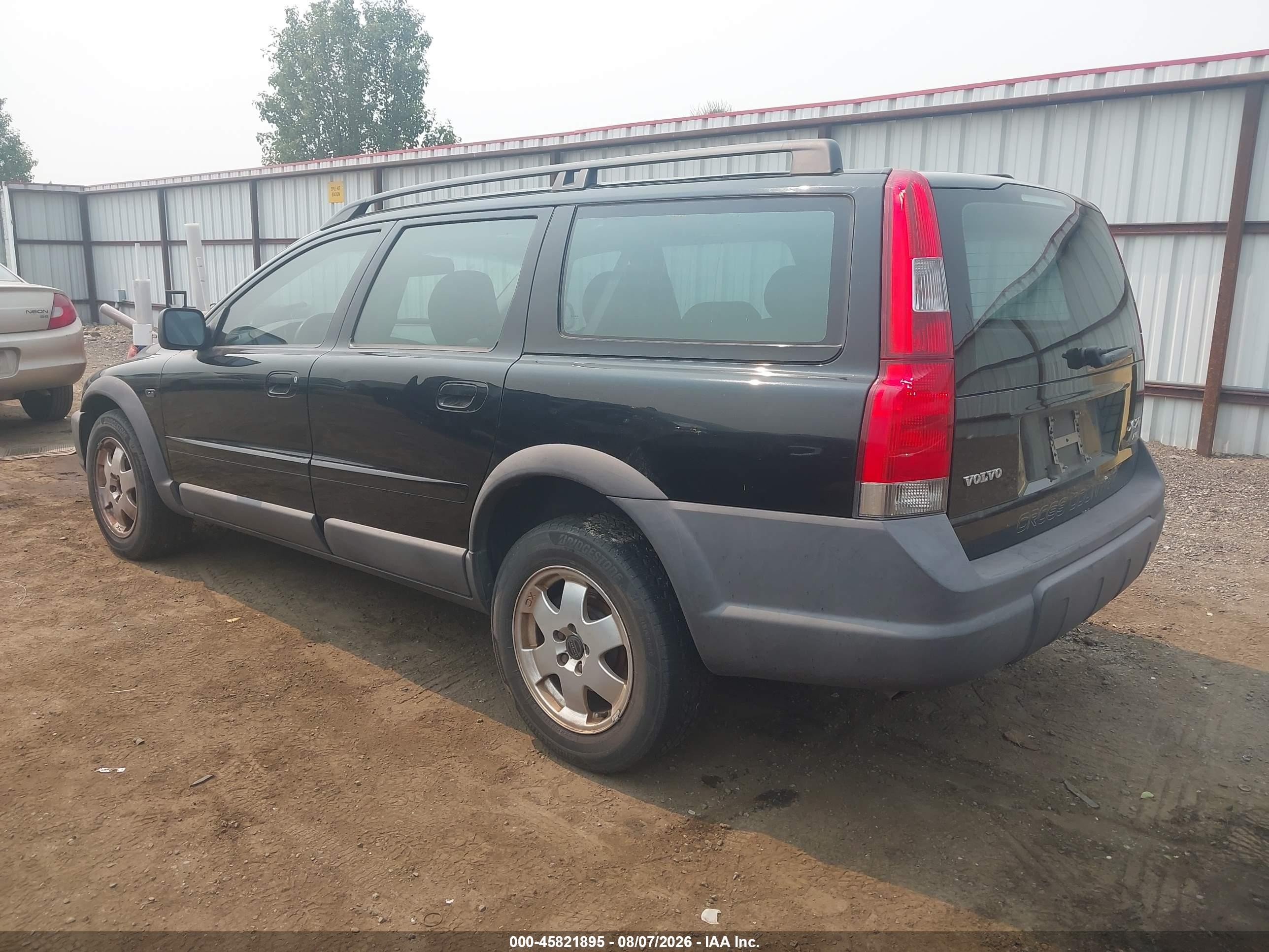 2004 Volvo Xc70 2.5t Black vin: YV1SZ59HX41167321