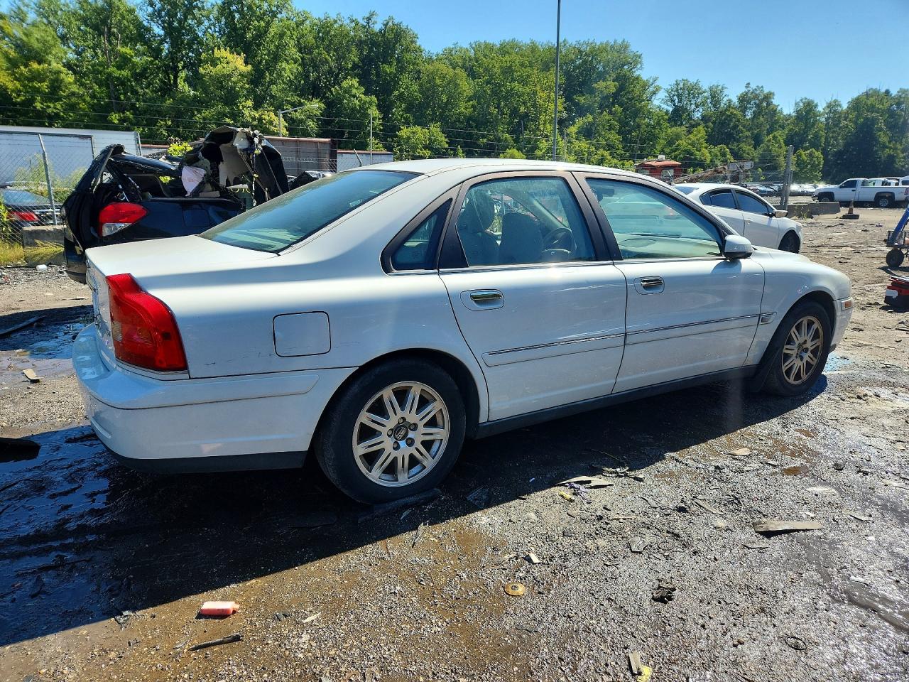 2005 Volvo S80 2.5t White vin: YV1TH592051411711