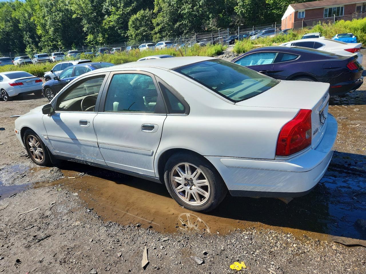 2005 Volvo S80 2.5t White vin: YV1TH592051411711