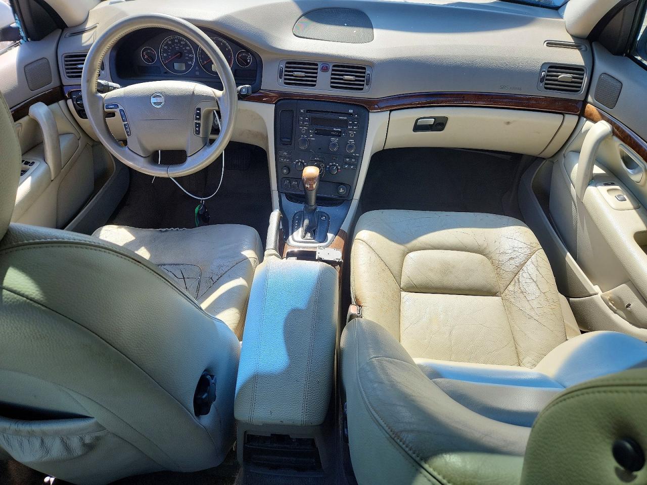 2005 Volvo S80 2.5t White vin: YV1TH592051411711