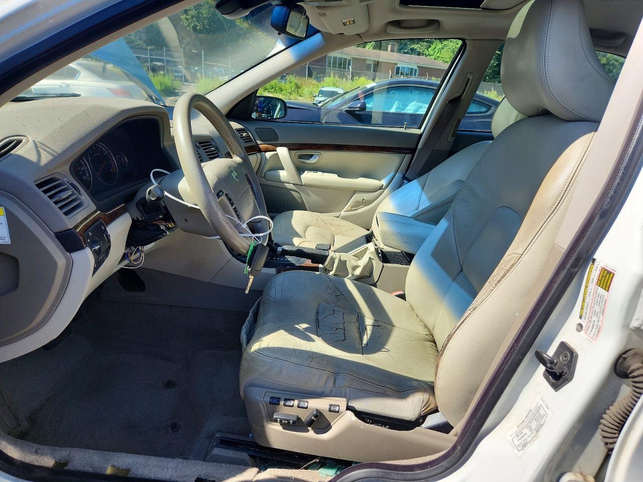 2005 Volvo S80 2.5t White vin: YV1TH592051411711