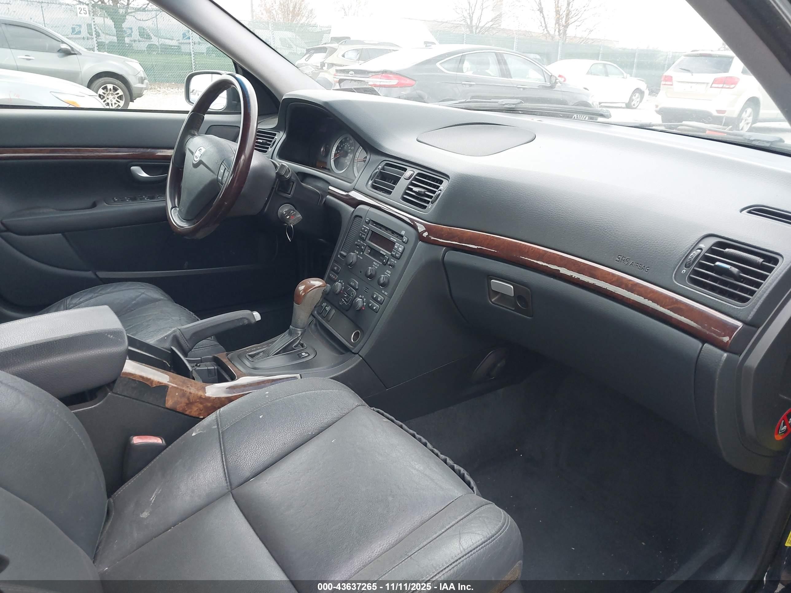2006 Volvo S80 2.5t Gray vin: YV1TH592061440966