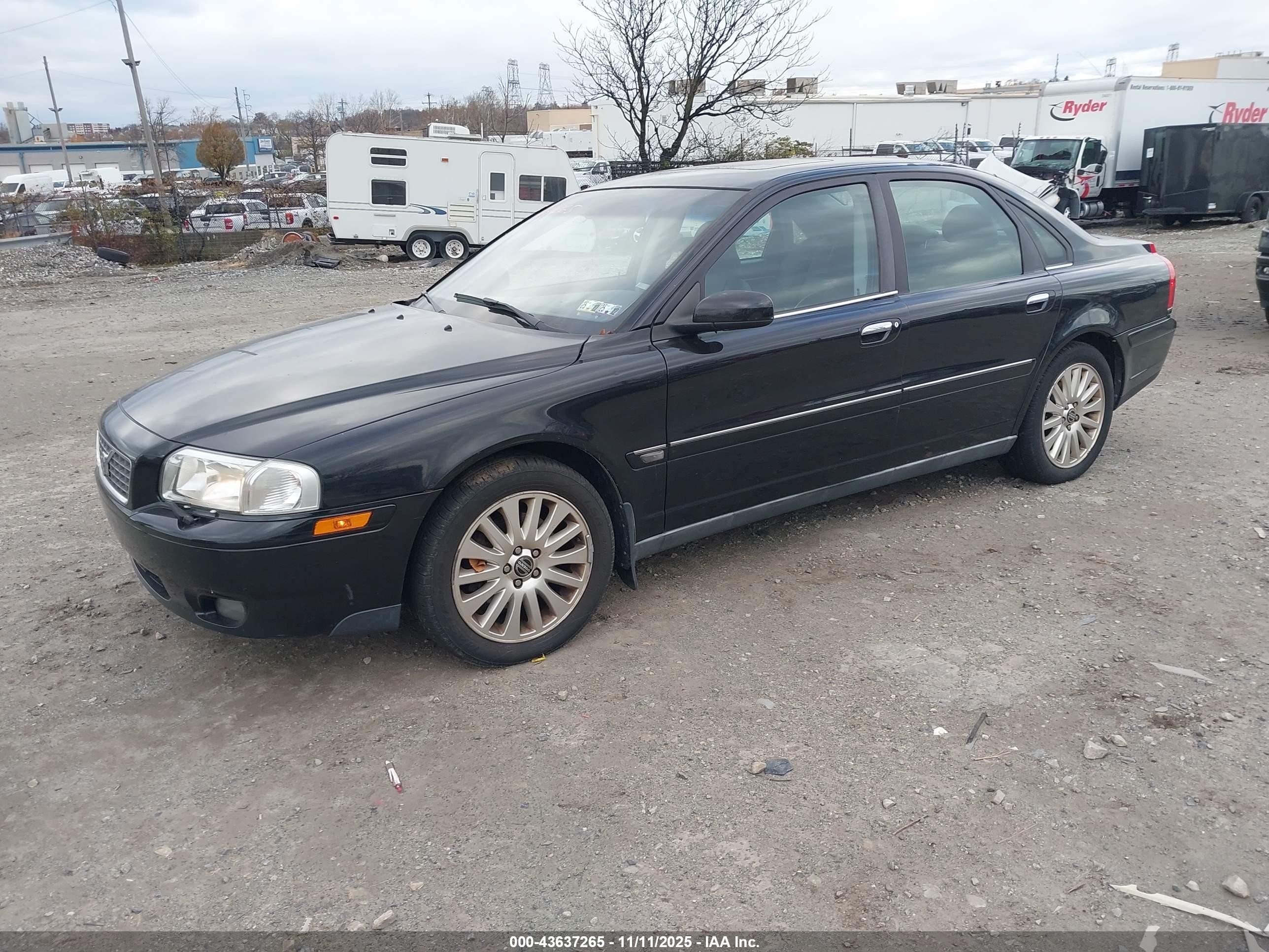 2006 Volvo S80 2.5t Gray vin: YV1TH592061440966