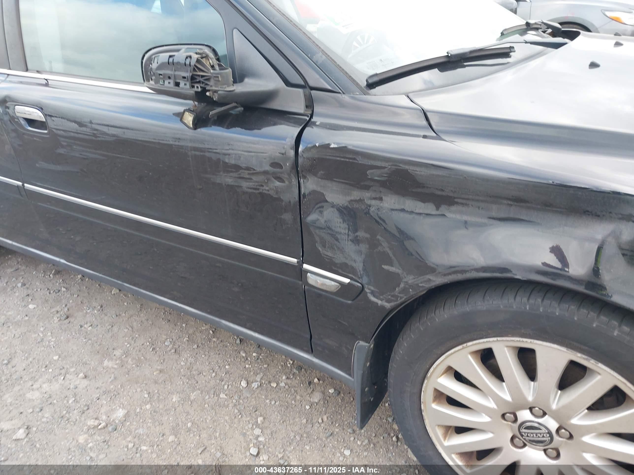 2006 Volvo S80 2.5t Gray vin: YV1TH592061440966