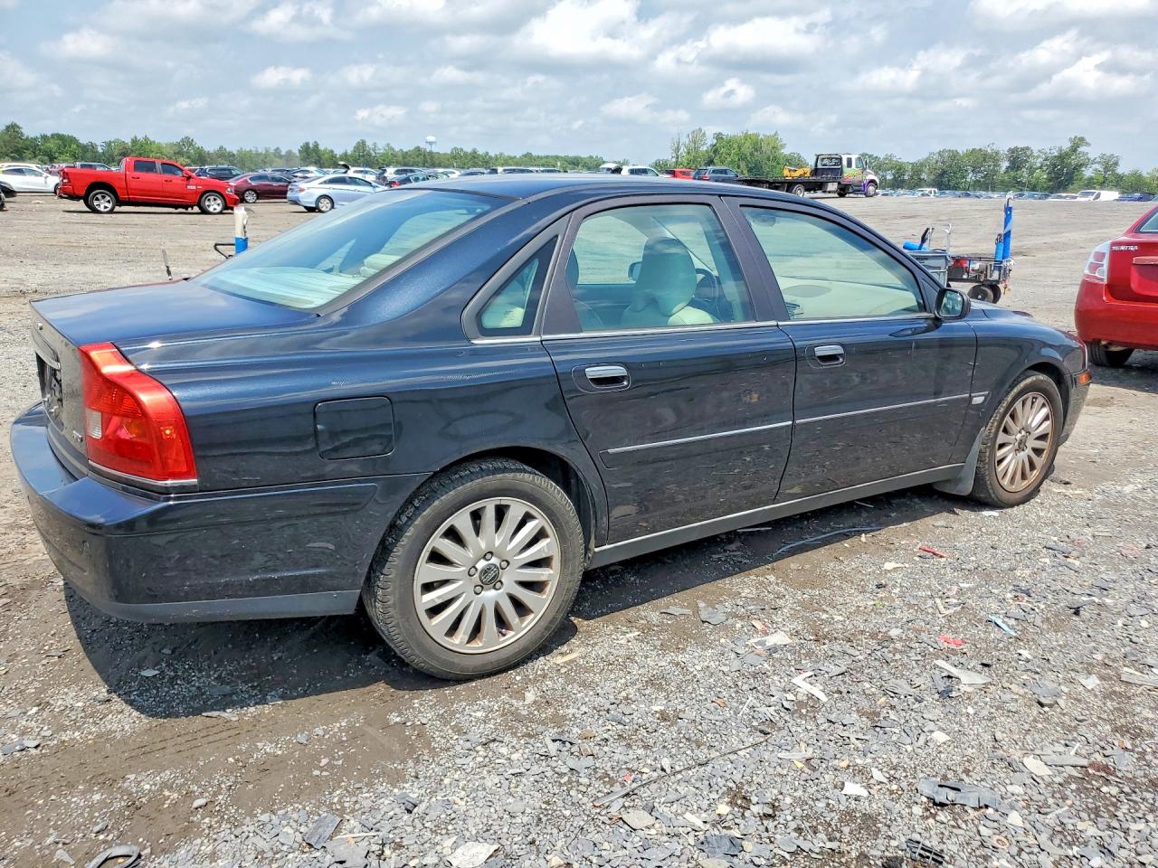 2006 Volvo S80 2.5t Black vin: YV1TH592061445004