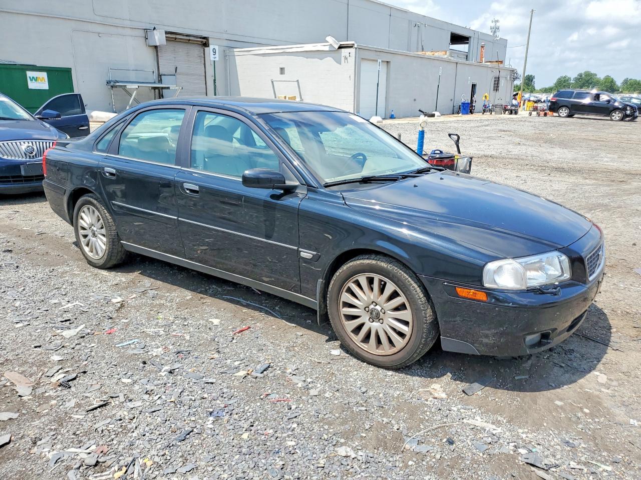 2006 Volvo S80 2.5t Black vin: YV1TH592061445004
