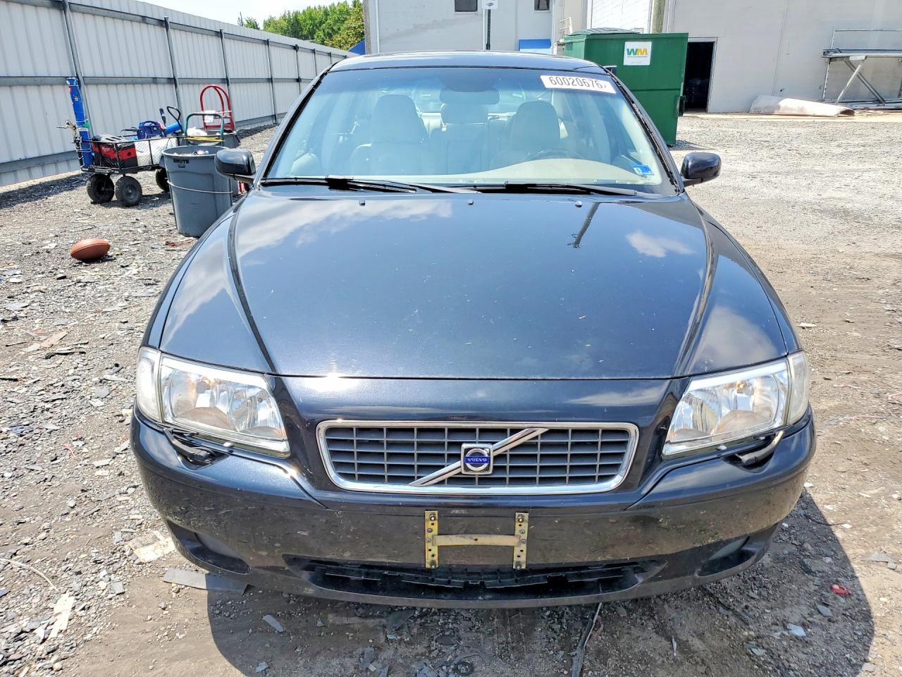 2006 Volvo S80 2.5t Black vin: YV1TH592061445004
