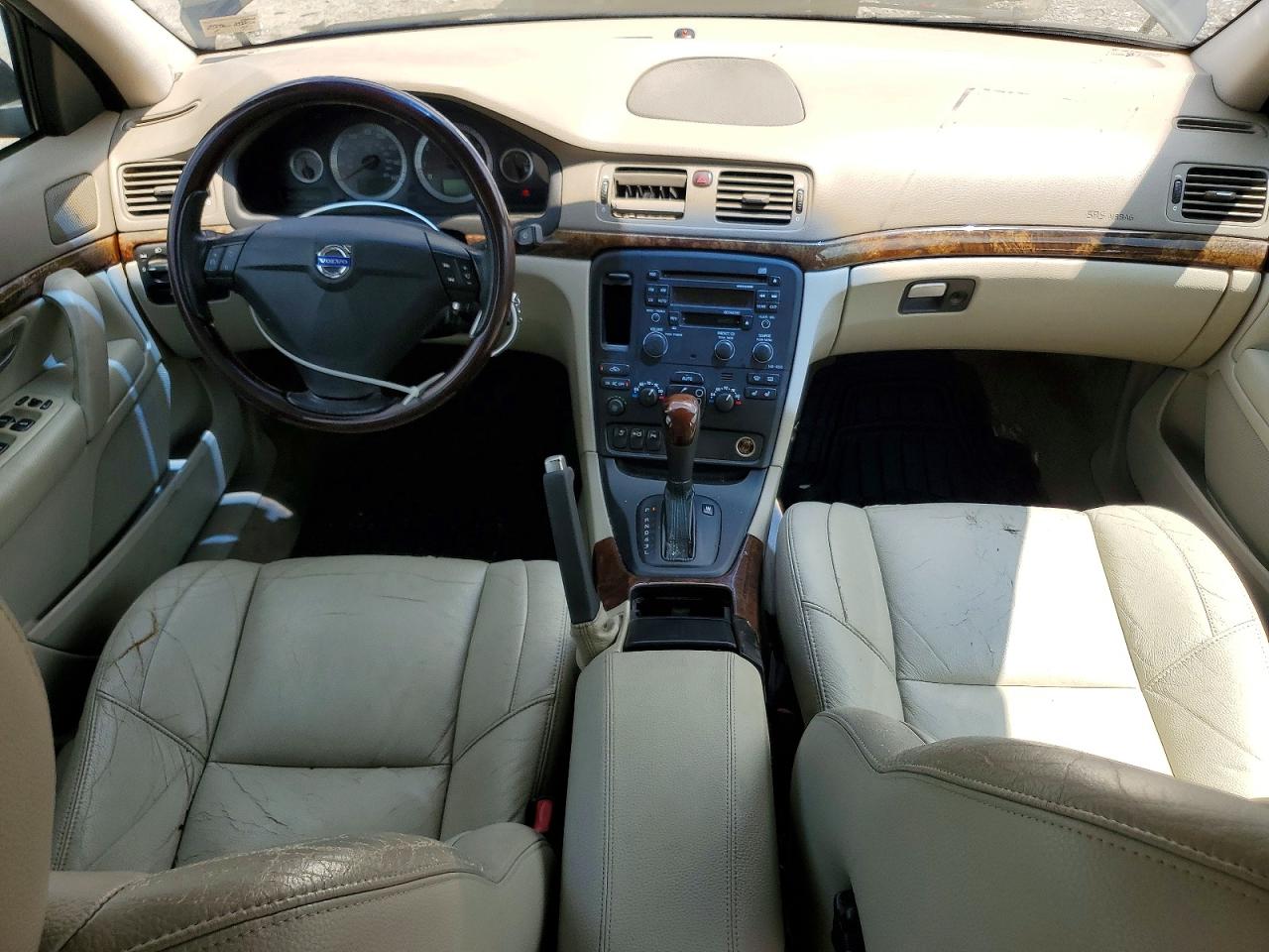 2006 Volvo S80 2.5t Black vin: YV1TH592061445004