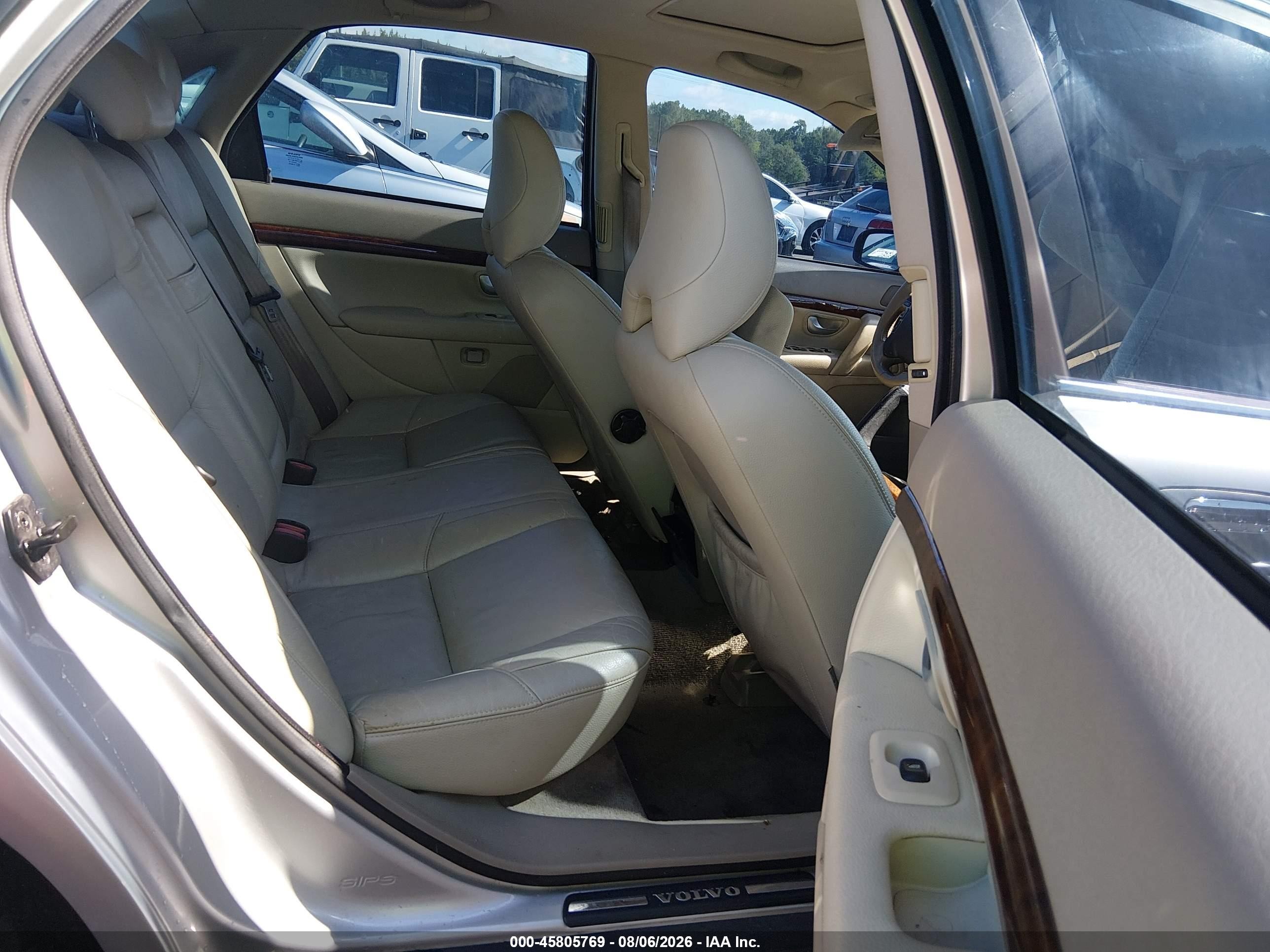 2005 Volvo S80 2.5t A Awd/2.5t A Awd Sr/2.5t A Sr Silver vin: YV1TH592151413354