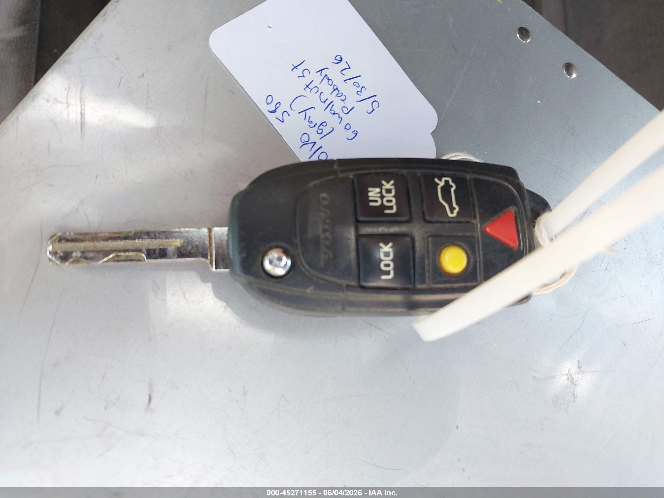 2006 Volvo S80 2.5t Серый vin: YV1TH592161445383