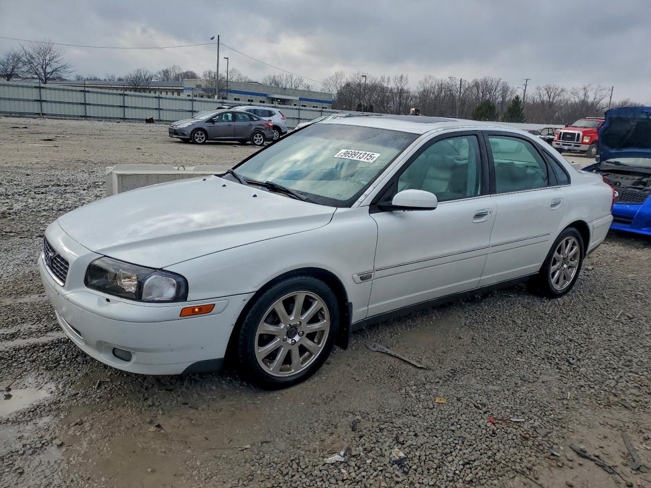 2005 Volvo S80 2.5t White vin: YV1TH592251399299