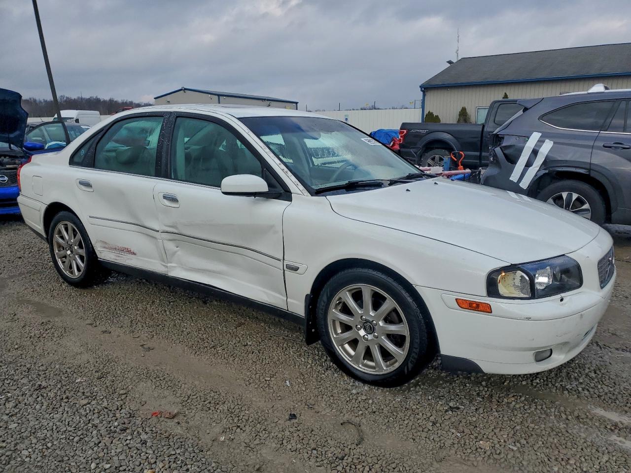2005 Volvo S80 2.5t White vin: YV1TH592251399299