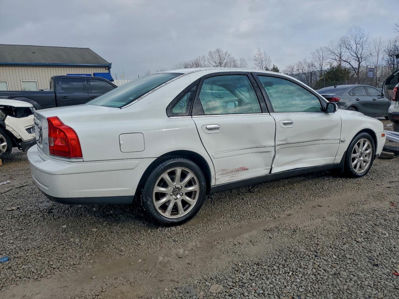 2005 Volvo S80 2.5t White vin: YV1TH592251399299
