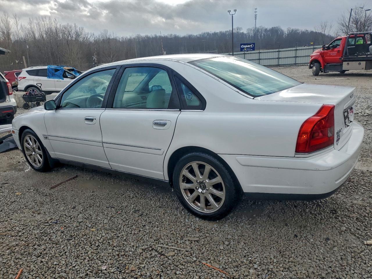 2005 Volvo S80 2.5t White vin: YV1TH592251399299