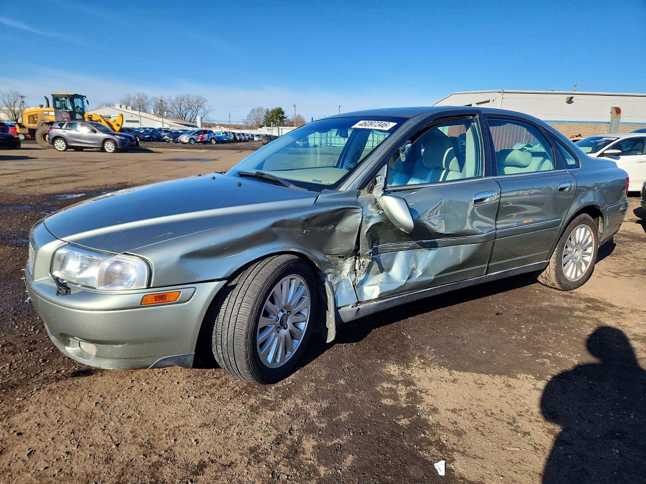 2006 Volvo S80 2.5t Зеленый vin: YV1TH592261441309