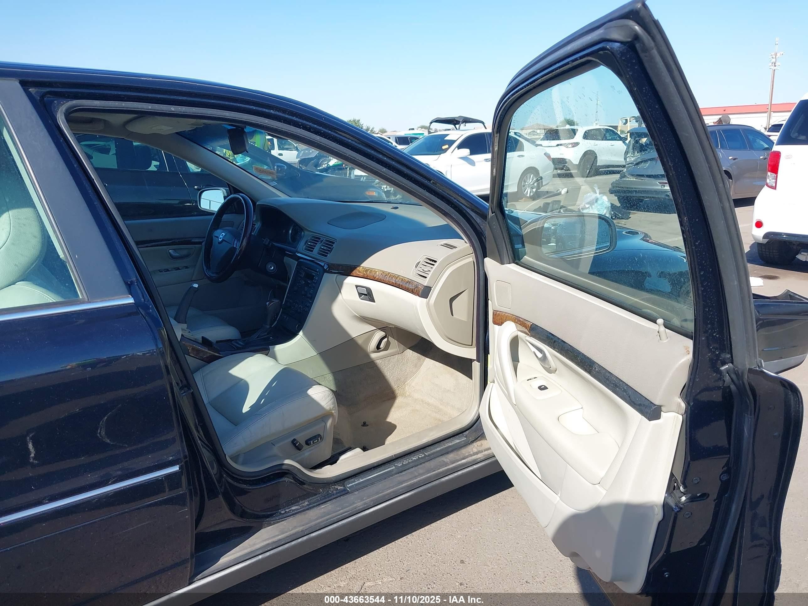 2006 Volvo S80 2.5t Navy vin: YV1TH592261445201