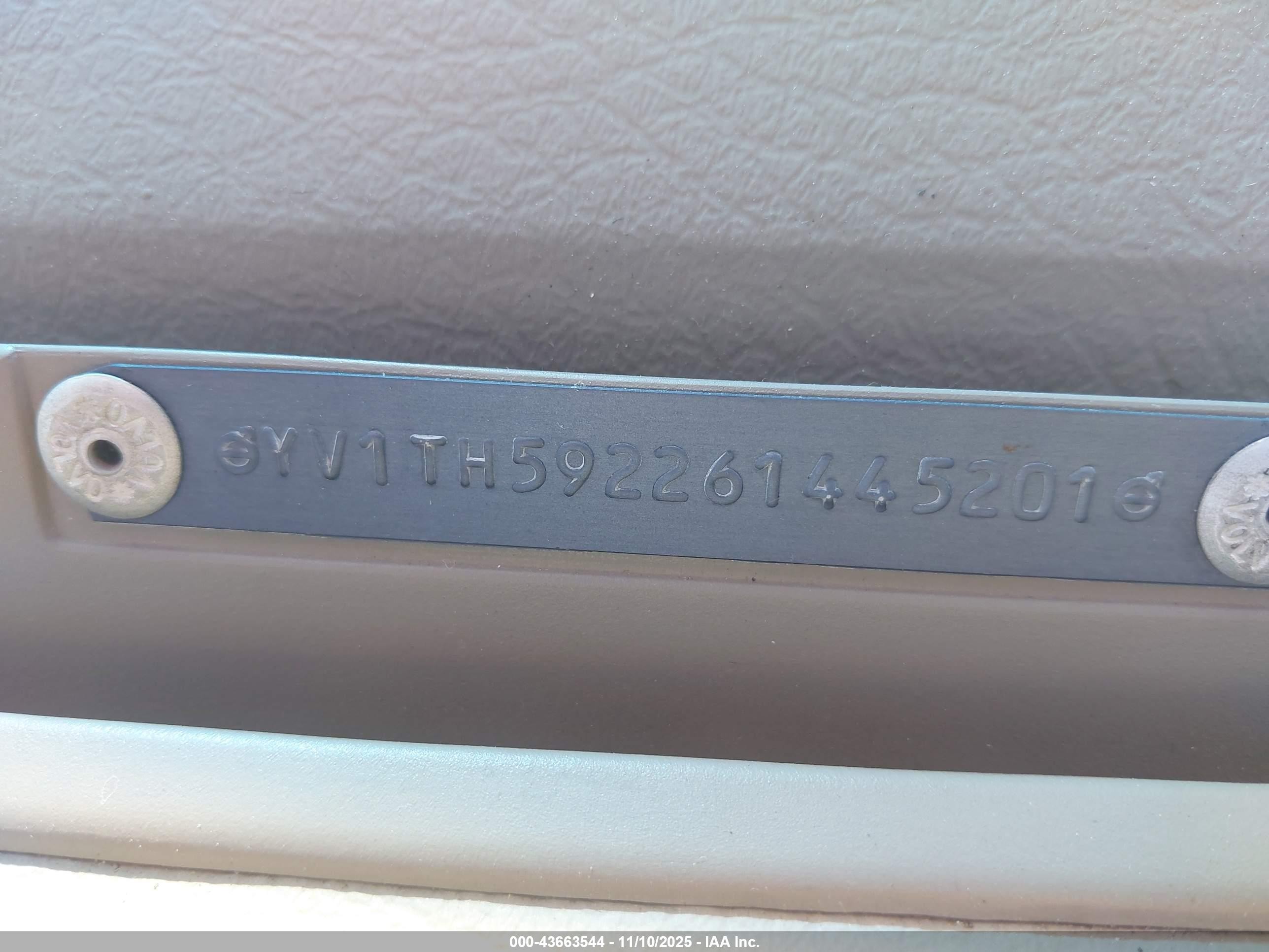 2006 Volvo S80 2.5t Navy vin: YV1TH592261445201