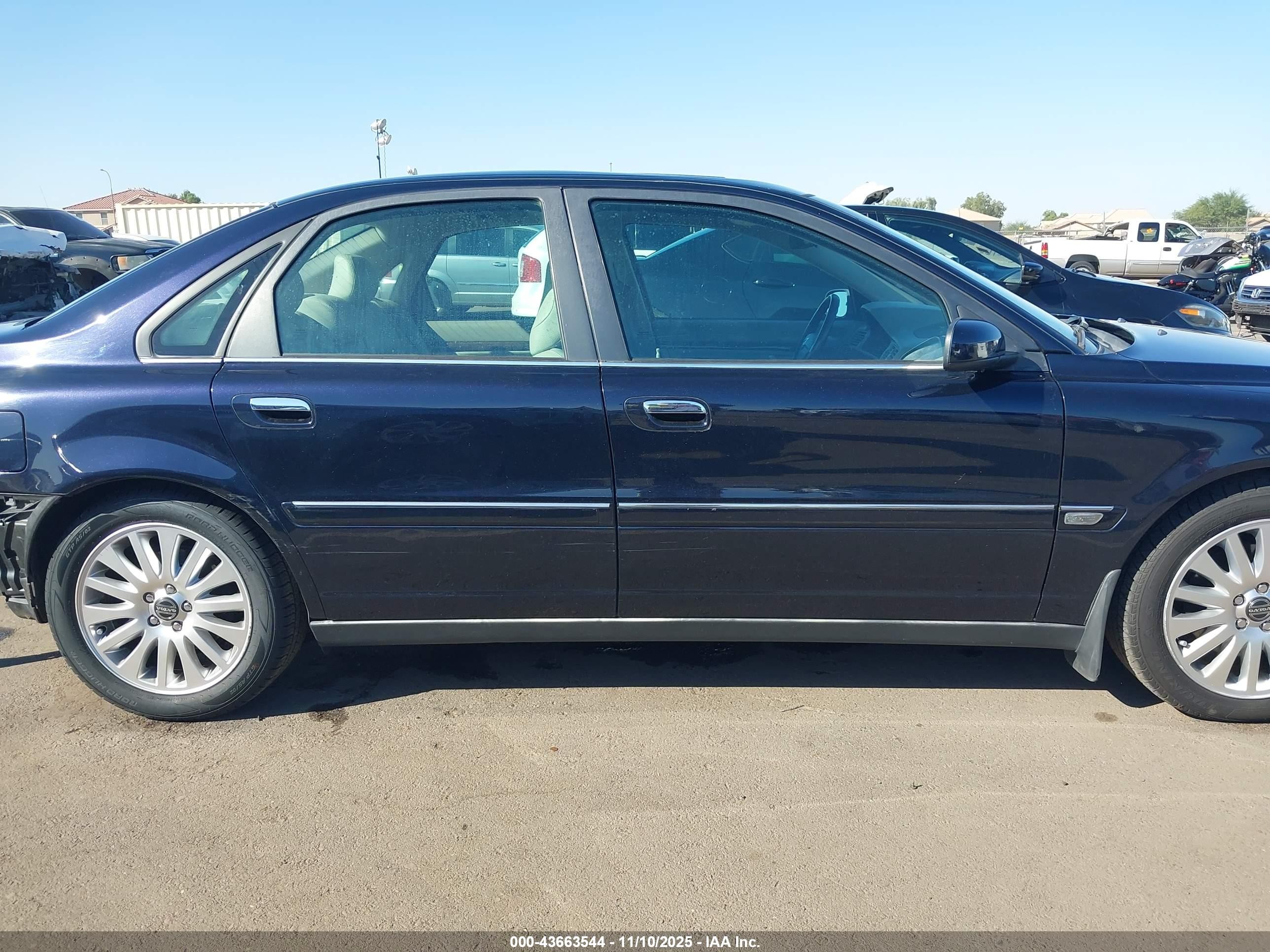 2006 Volvo S80 2.5t Navy vin: YV1TH592261445201