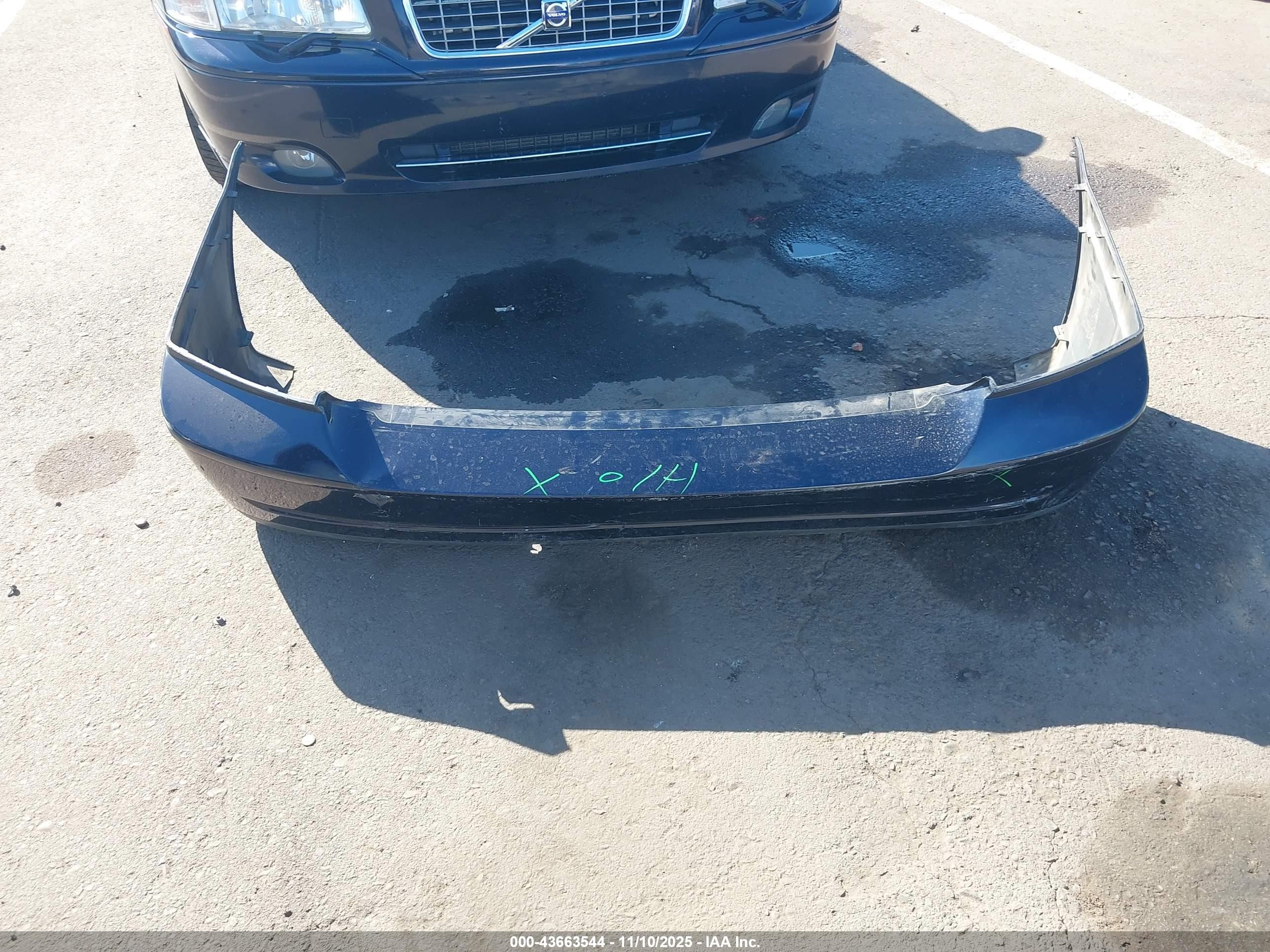 2006 Volvo S80 2.5t Navy vin: YV1TH592261445201
