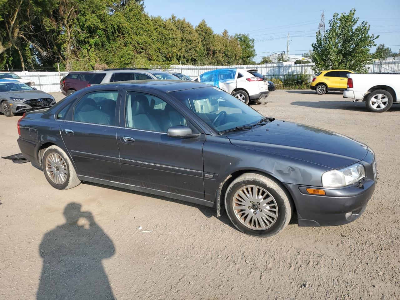 2005 Volvo S80 2.5t Gray vin: YV1TH592351408950