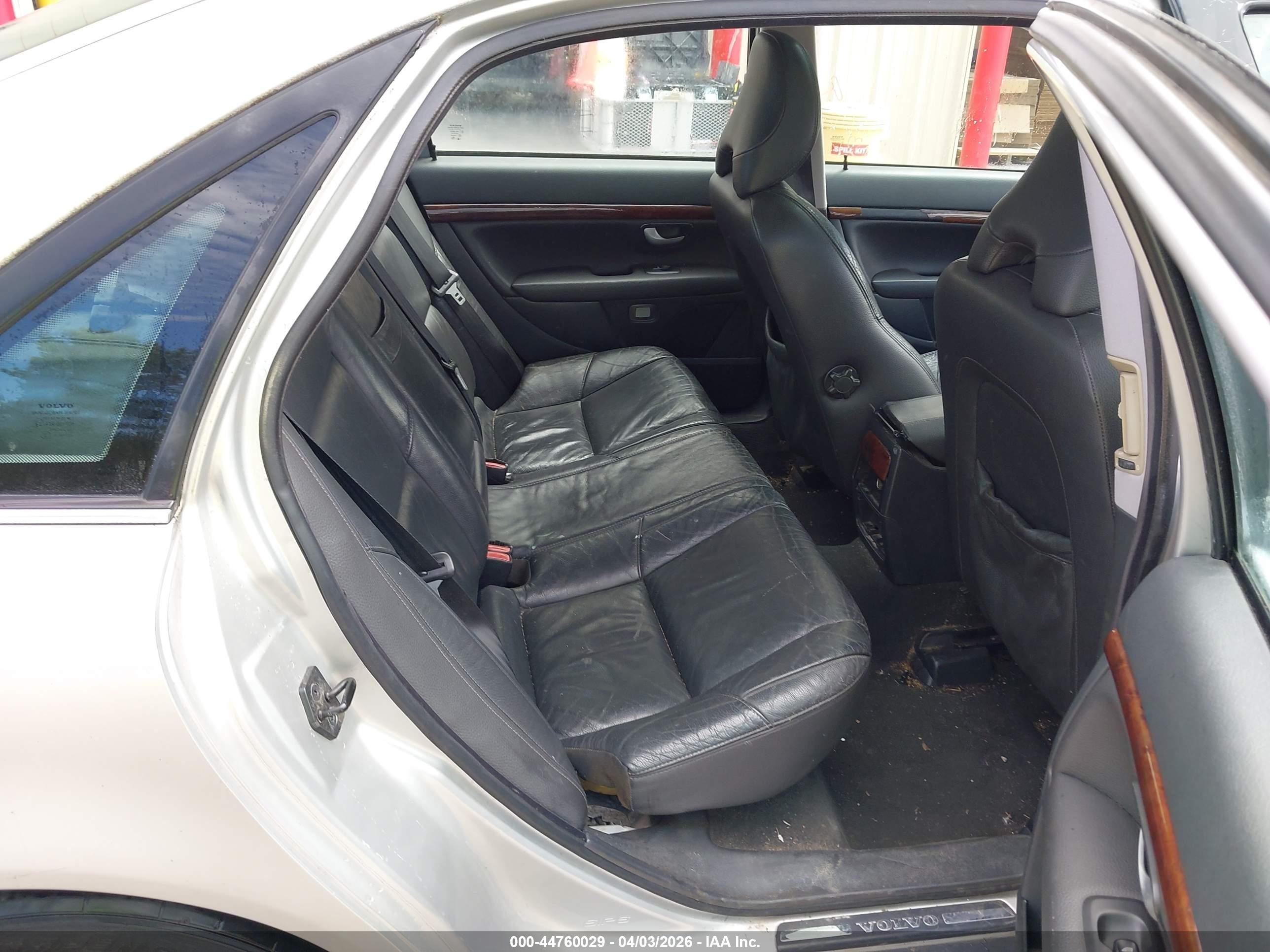 2006 Volvo S80 2.5t Silver vin: YV1TH592461438136