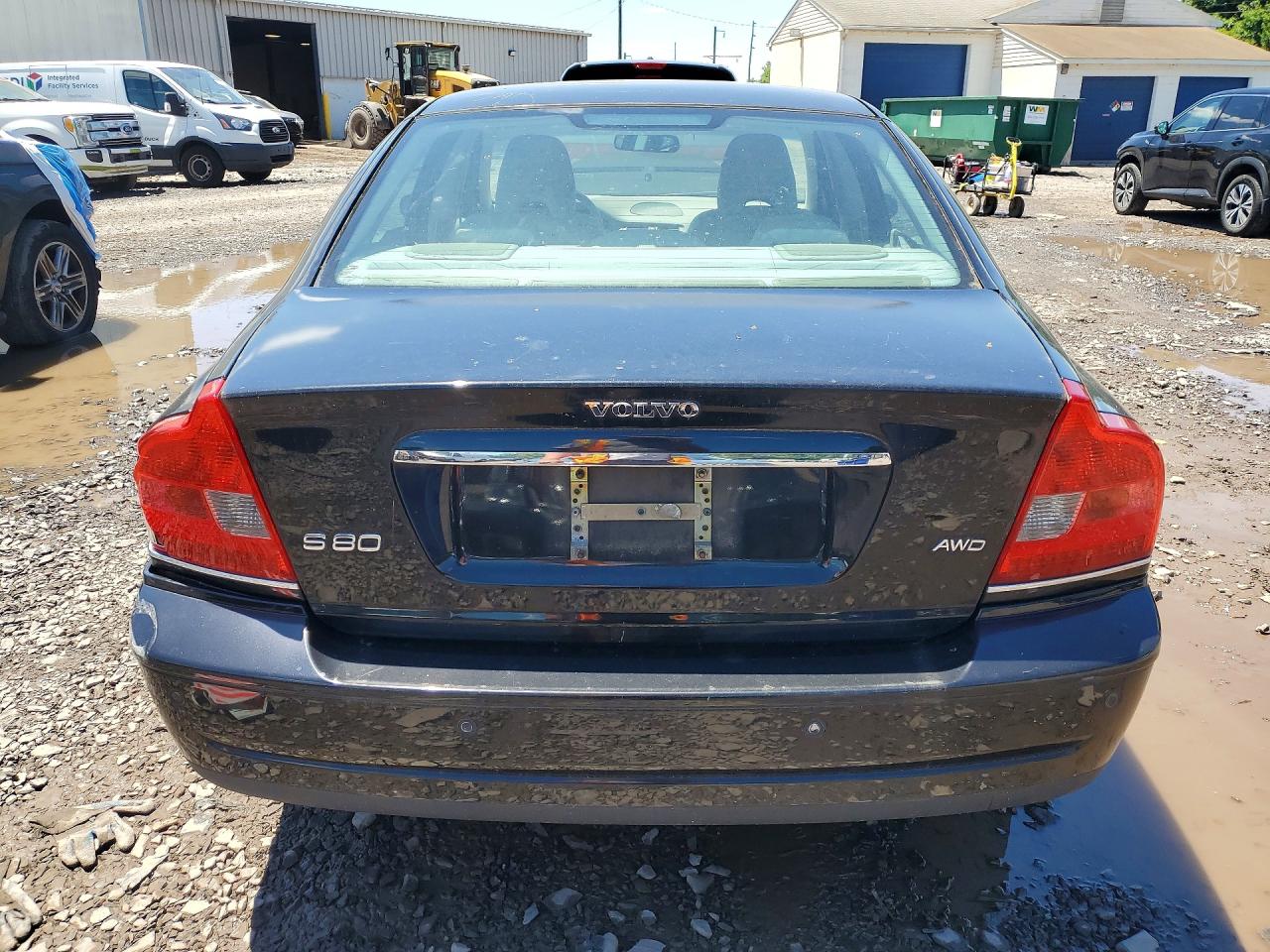 2005 Volvo S80 2.5t Black vin: YV1TH592551406147